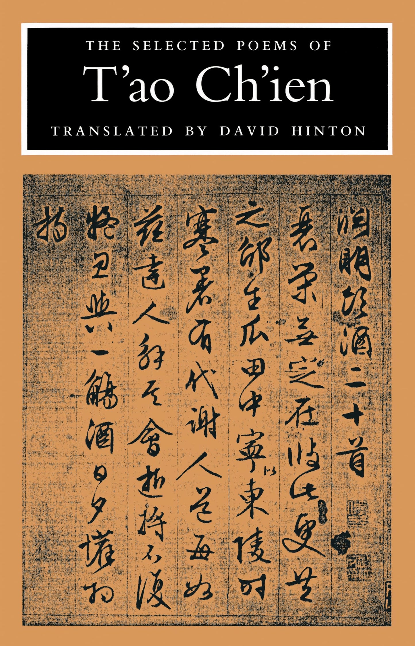 Selected Poems of t'Ao Ch'ien