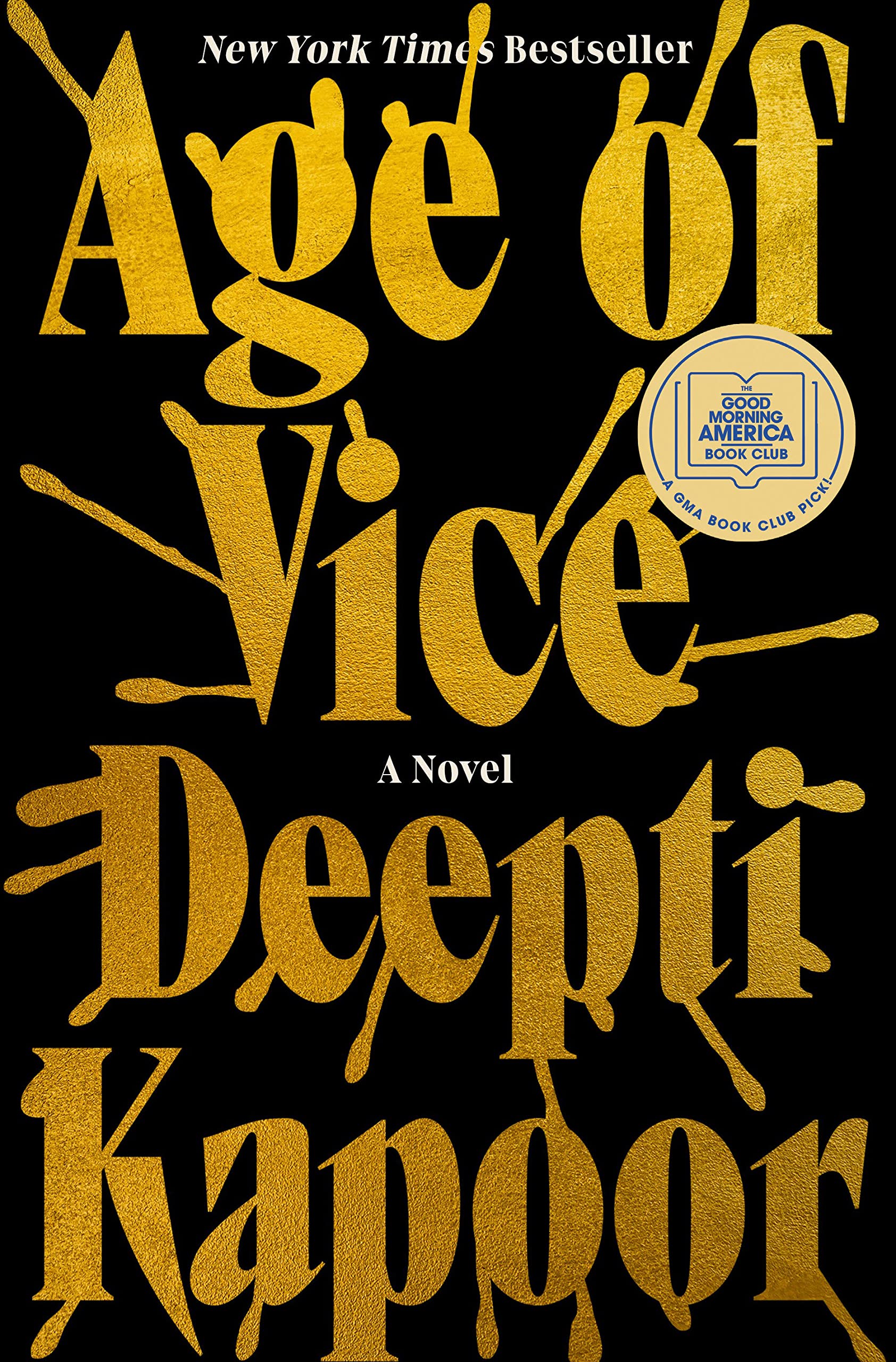 Age of Vice: A GMA Book Club Pick (a Novel) book cover