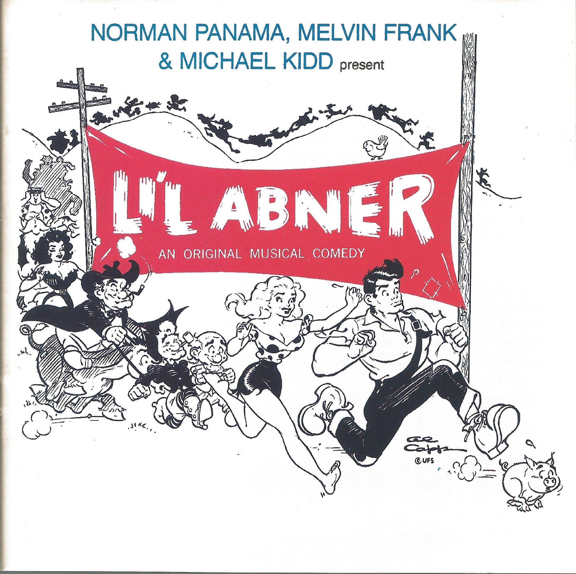 Li'l Abner [Original Broadway Musical] book cover