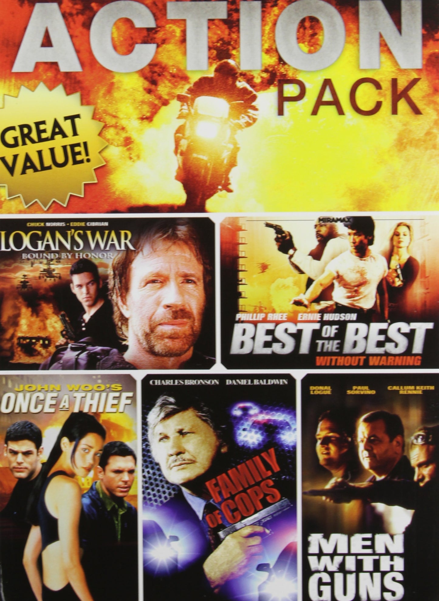 10 Movie Action Pack