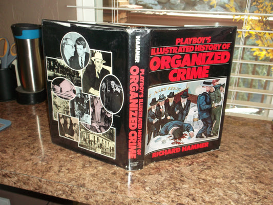 Playboy's illustrated history of organized crime book cover