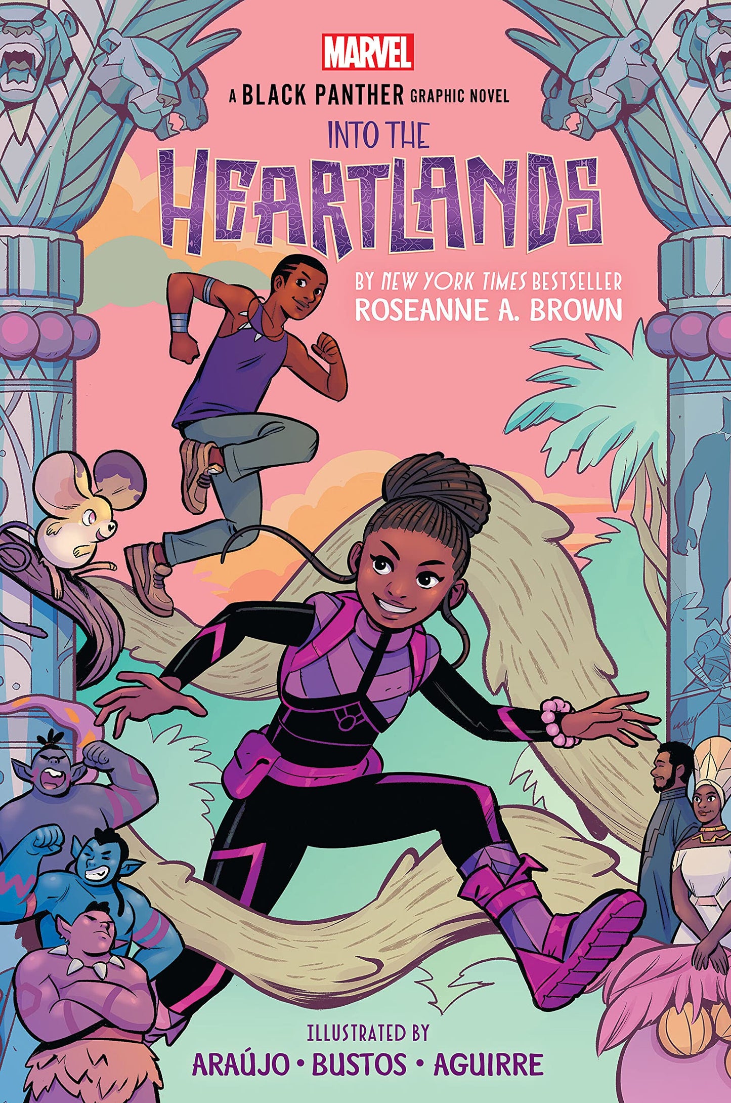 Shuri and t'Challa: Into the Heartlands (an Original Black Panther Graphic Novel) book cover