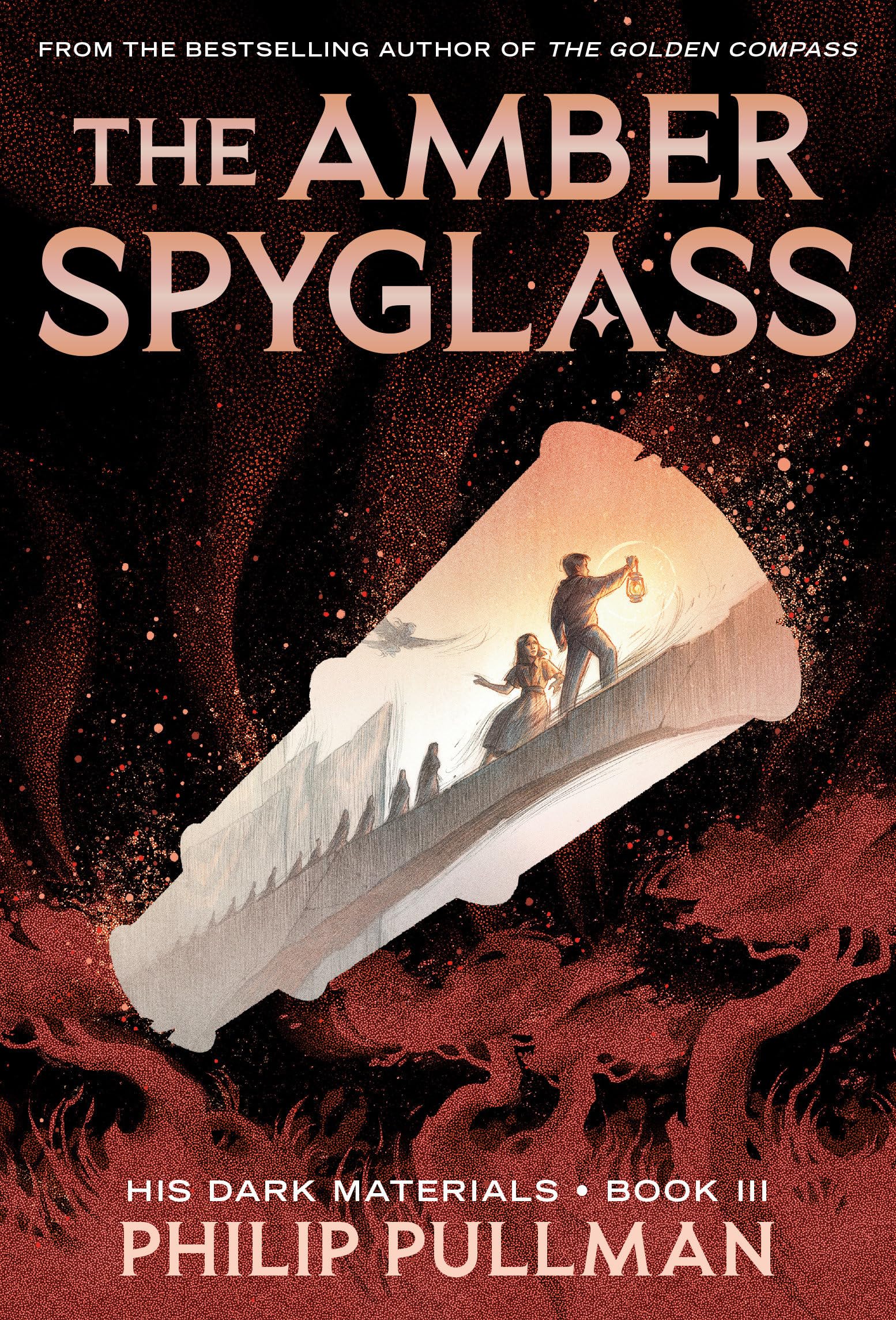 The Amber Spyglass book cover