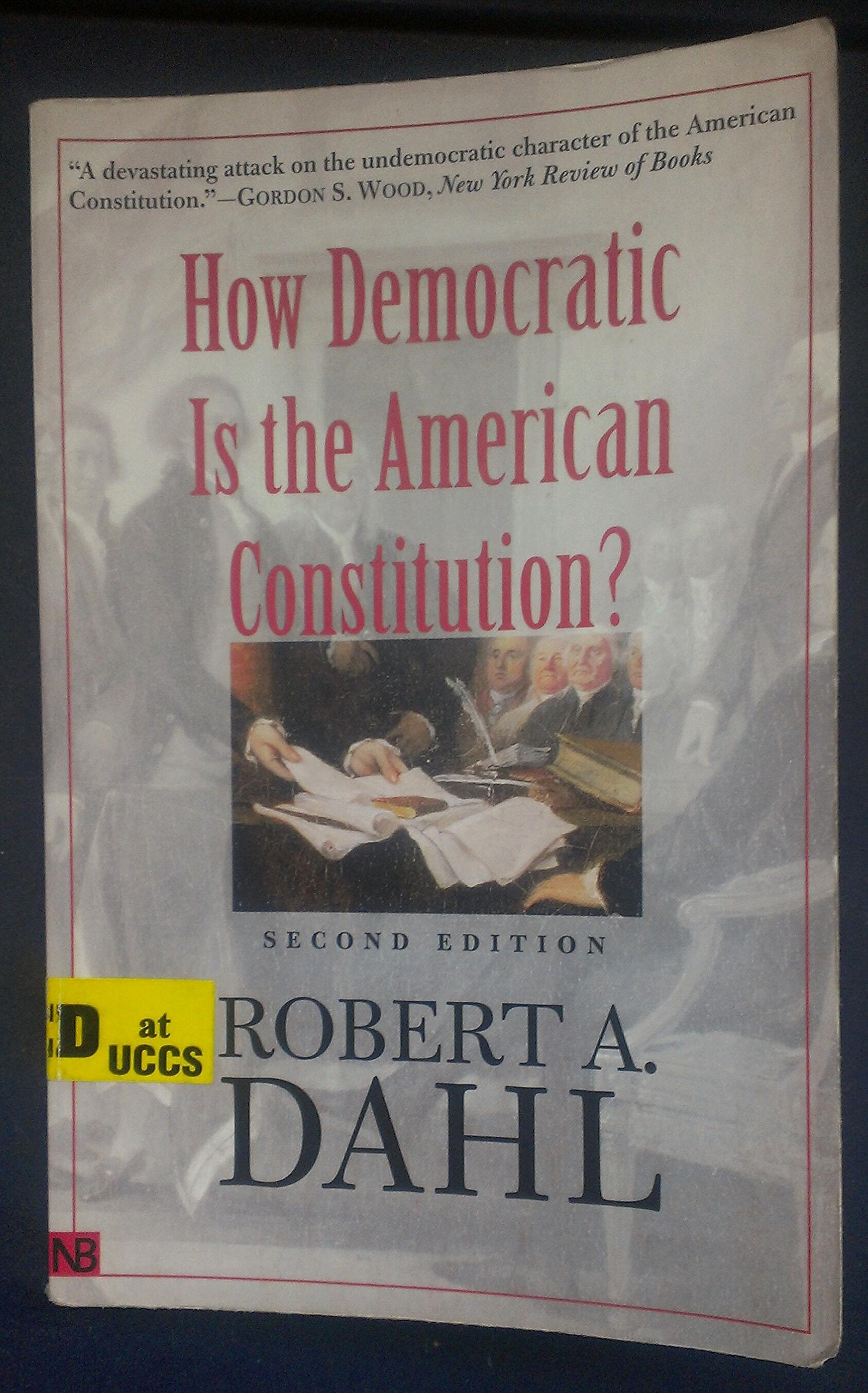 How Democratic Is the American Constitution? book cover
