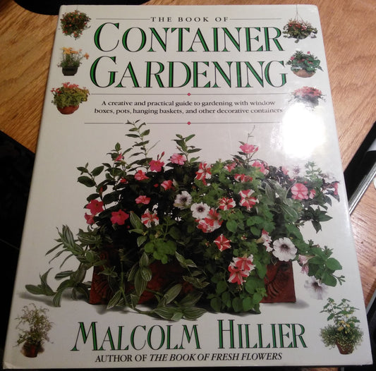 Book of Container Gardening book cover