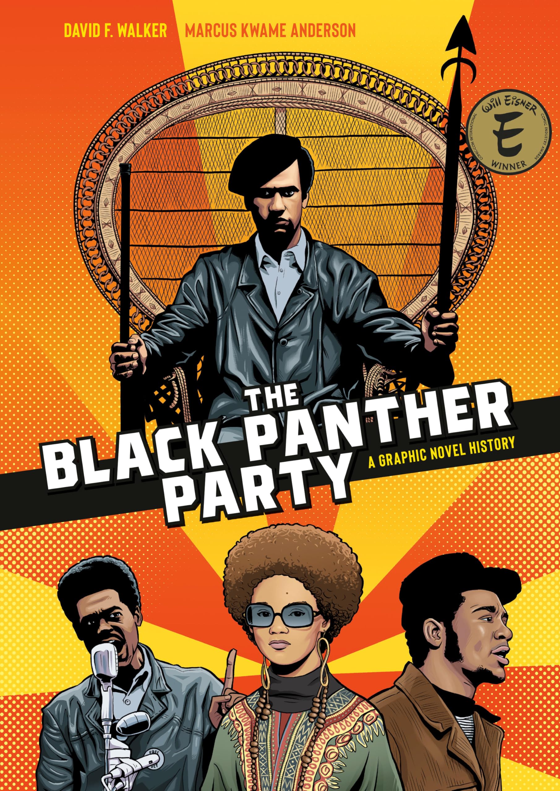 Black Panther Party: A Graphic Novel History book cover