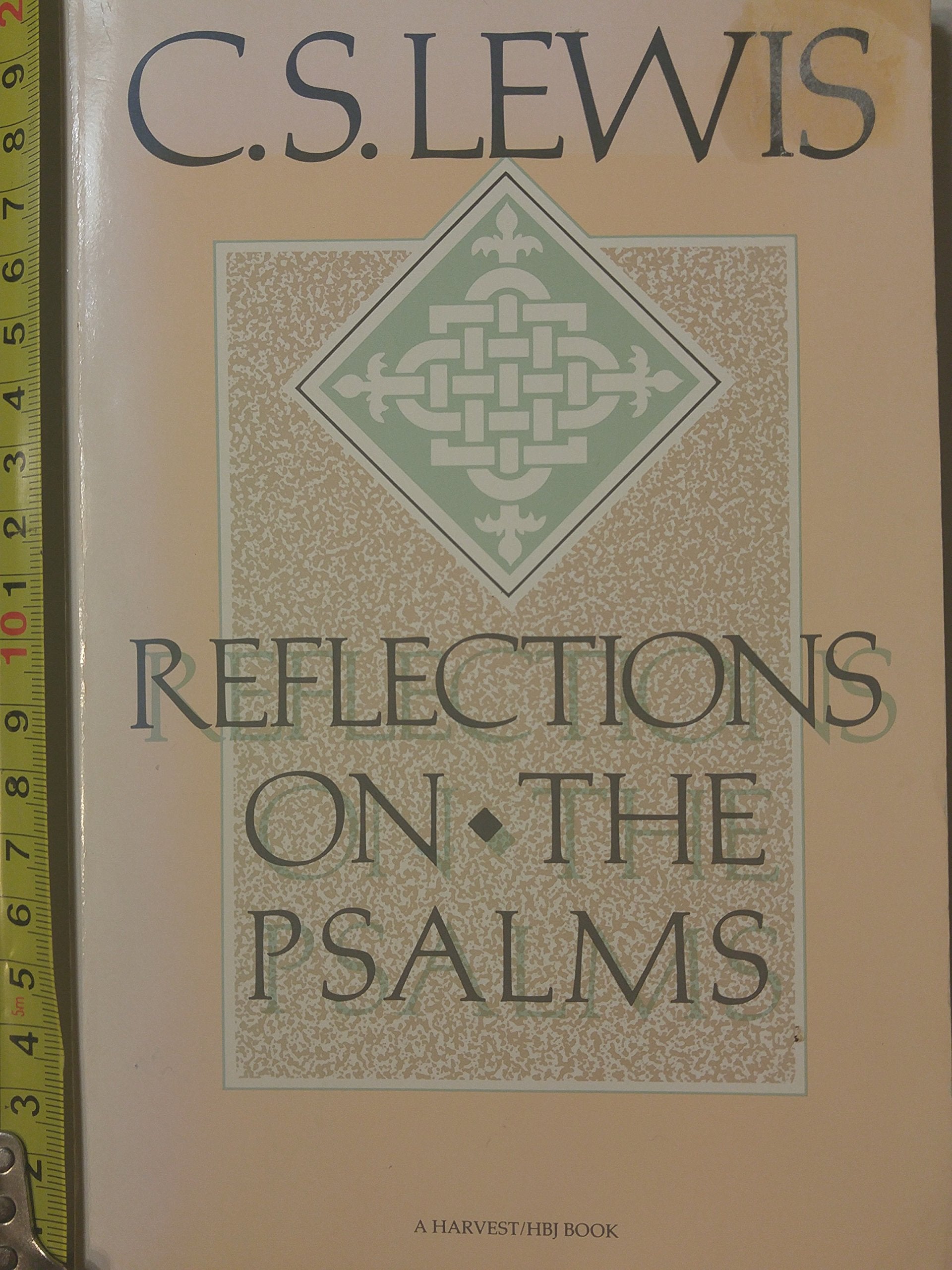 Reflections on the Psalms book cover