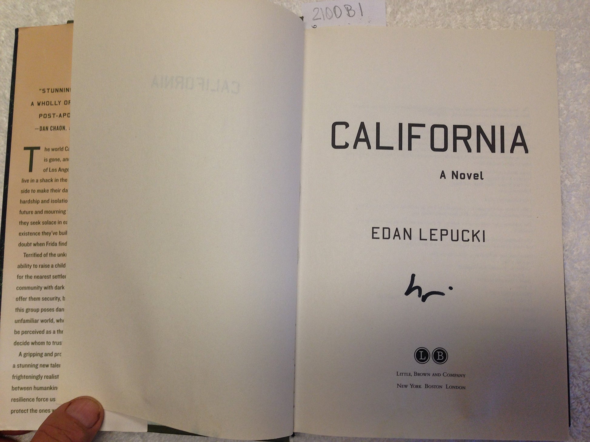 California book cover