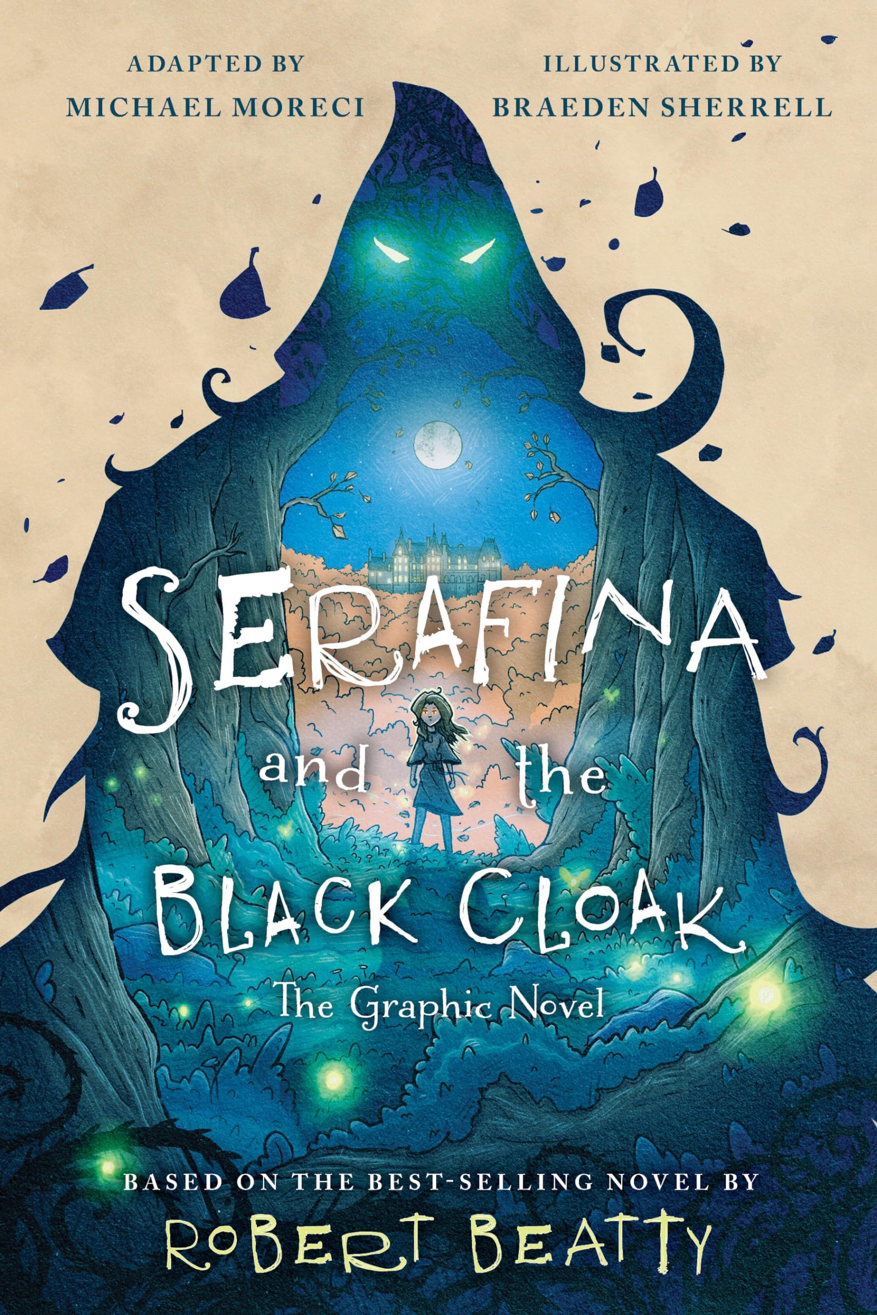 Serafina and the Black Cloak: The Graphic Novel book cover