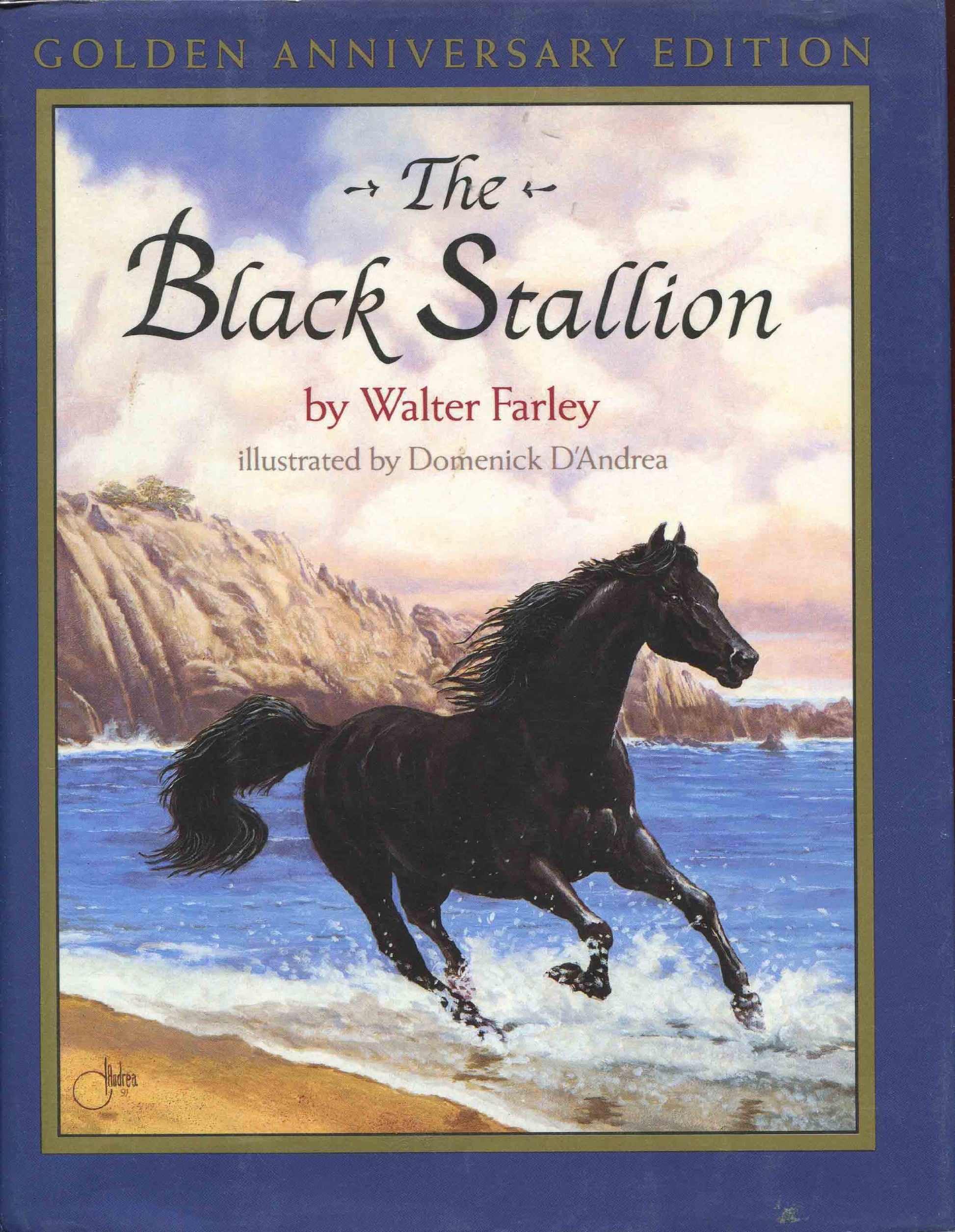 Black Stallion Gift Edition: Reissue book cover