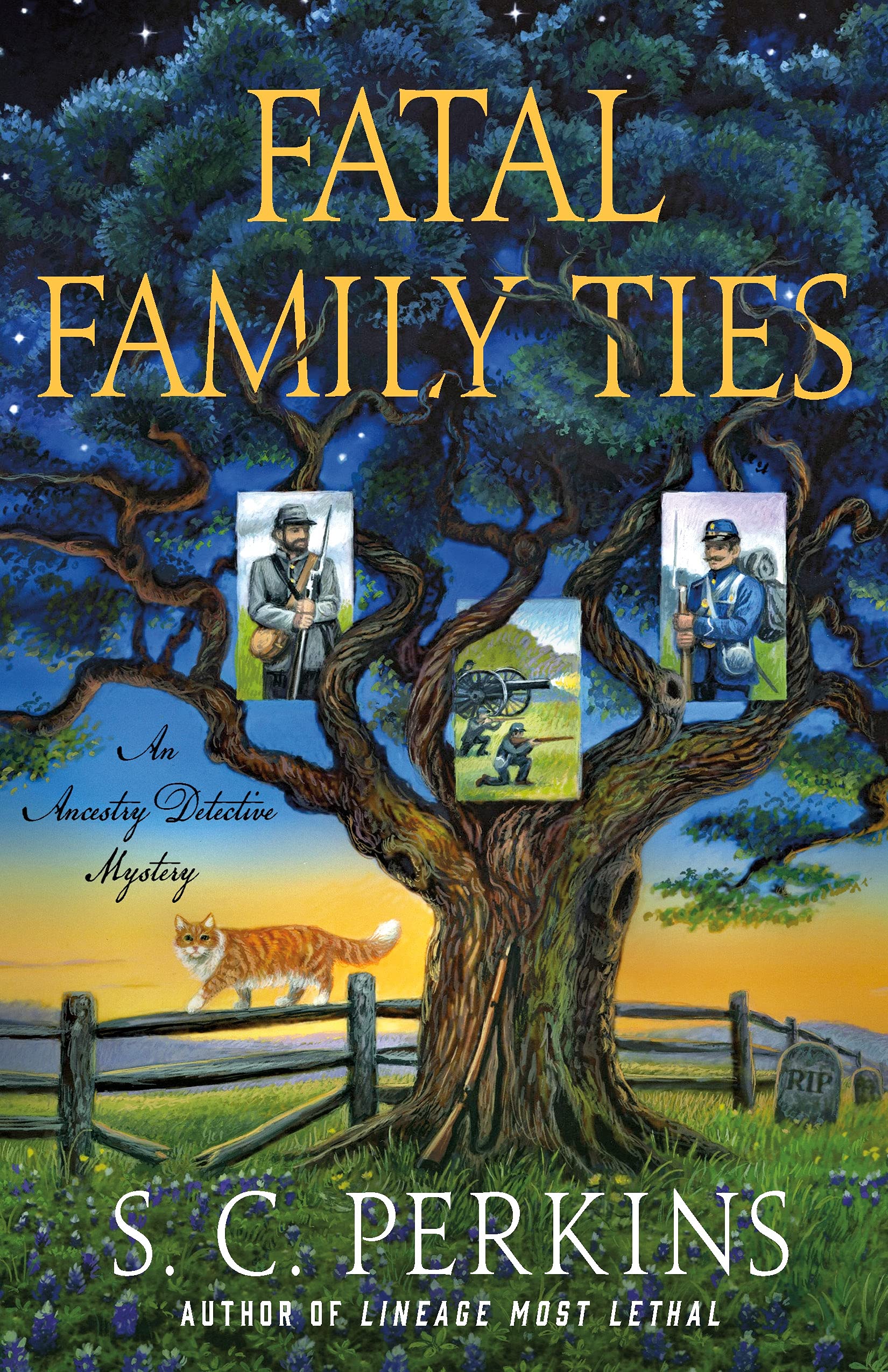 Fatal Family Ties: An Ancestry Detective Mystery book cover