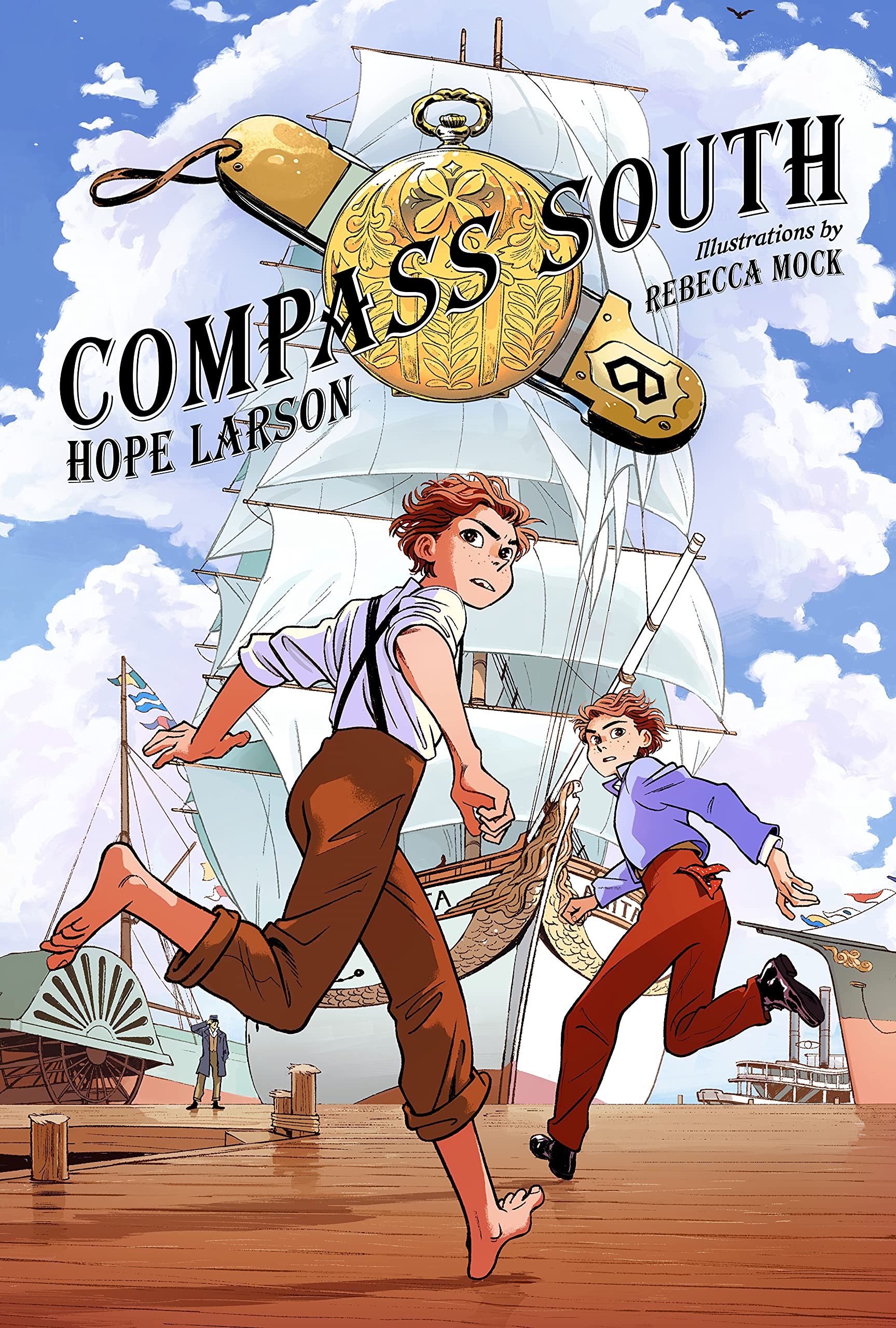 Compass South: A Graphic Novel (Four Points, Book 1) book cover