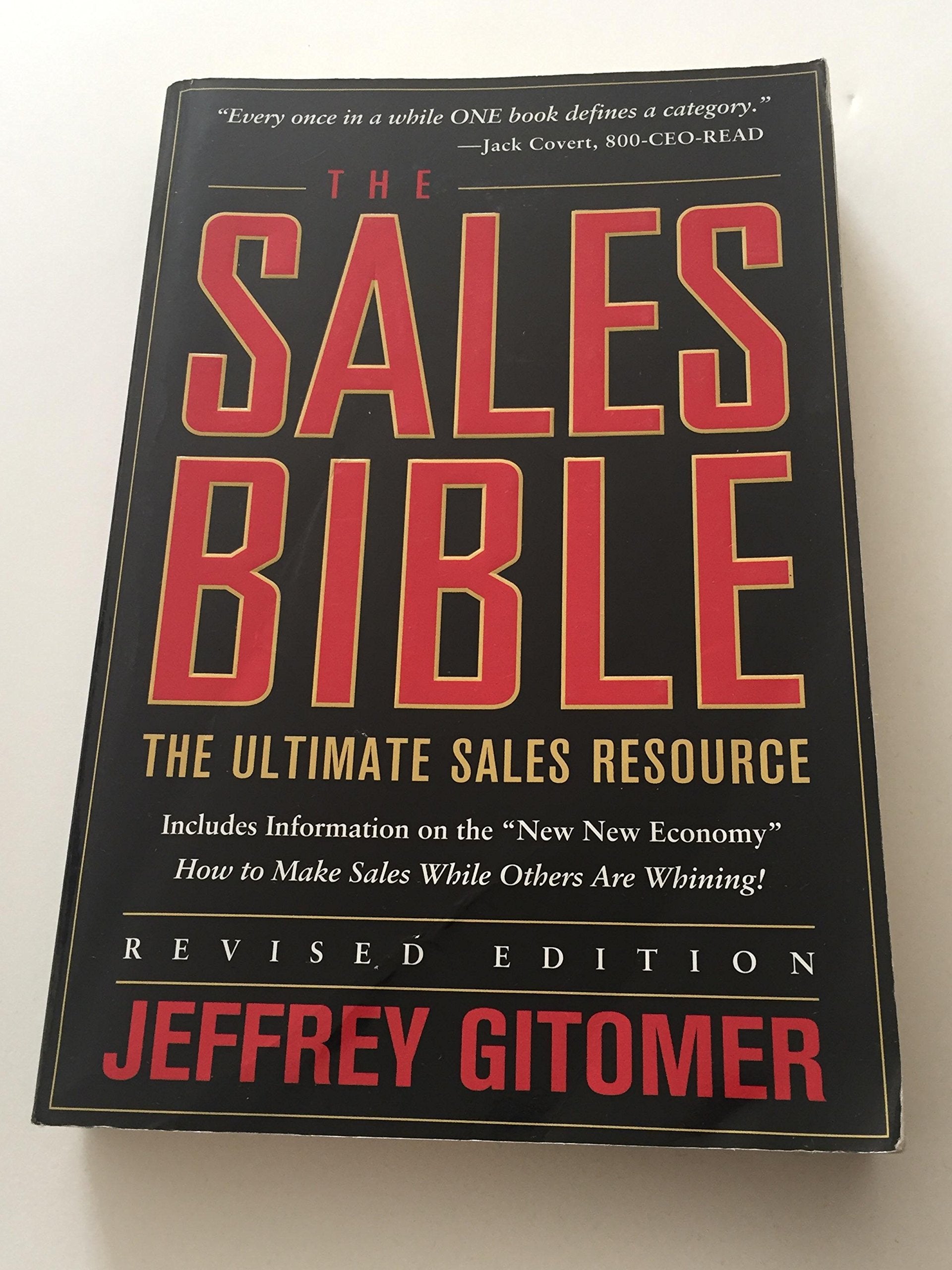 Sales Bible: The Ultimate Sales Resource (Revised) book cover