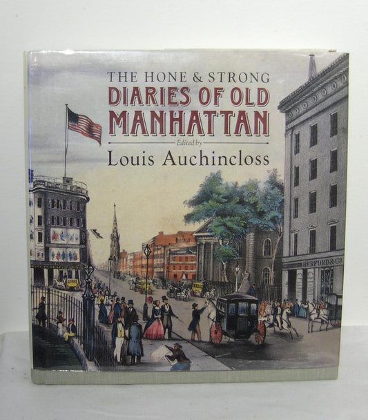 The Hone and Strong Diaries of Old Manhattan book cover
