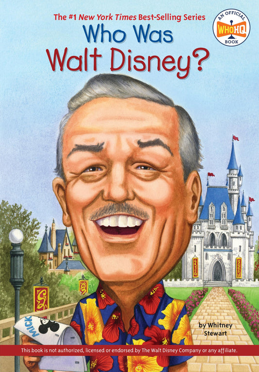 Who Was Walt Disney? book cover