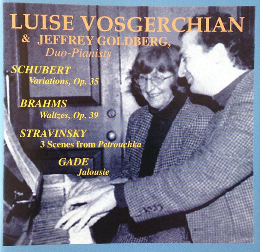 Luise Vosgerchian and Jeffery Goldberg, Duo-Pianists book cover