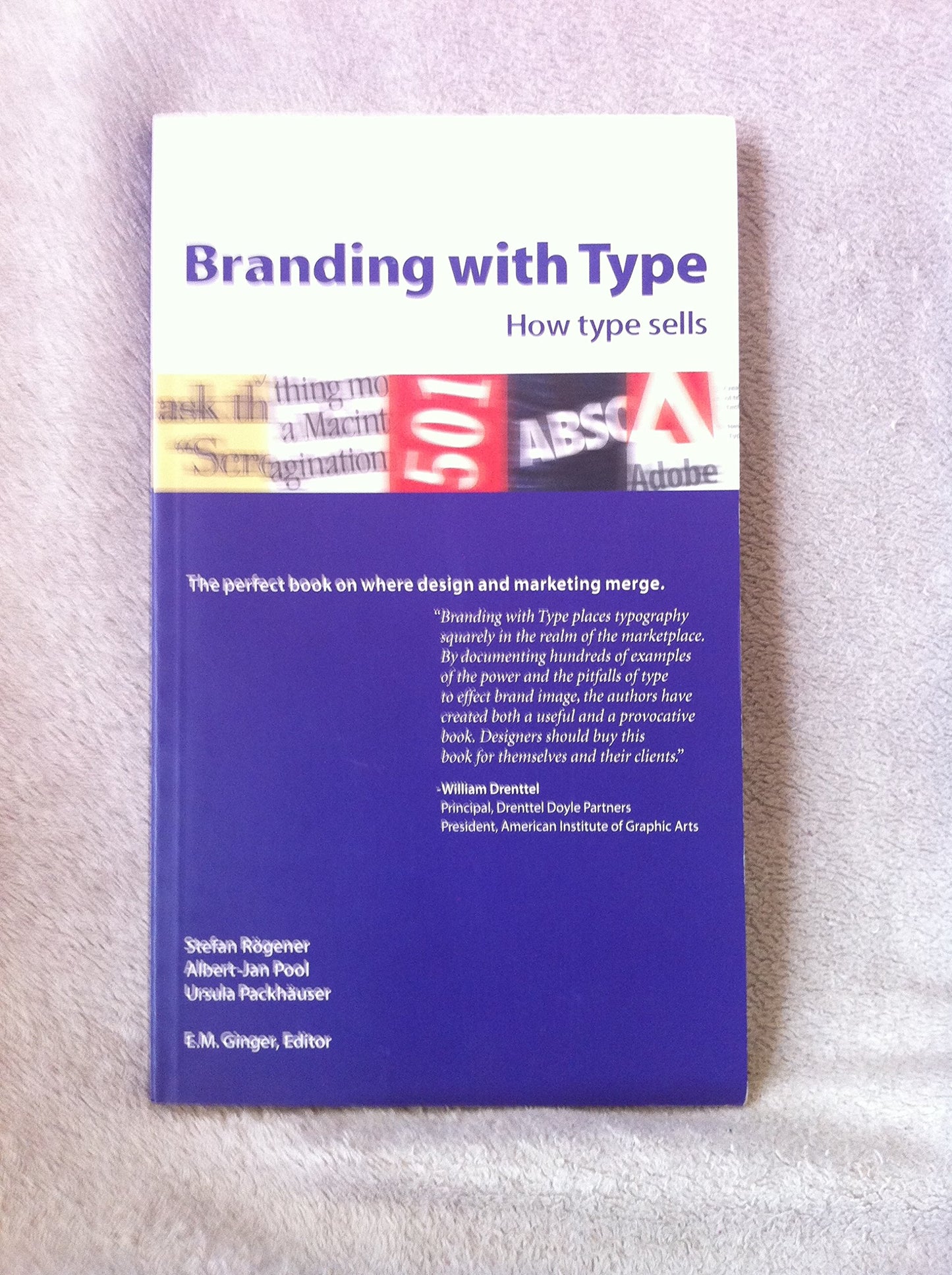 Branding with Type book cover