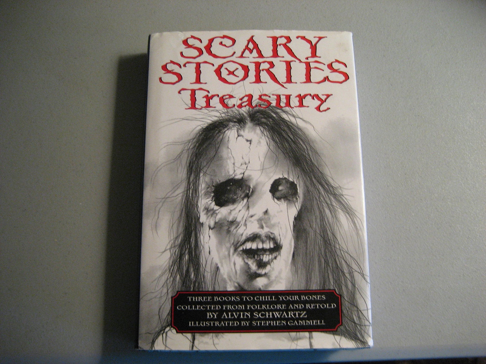Scary Stories Treasury book cover
