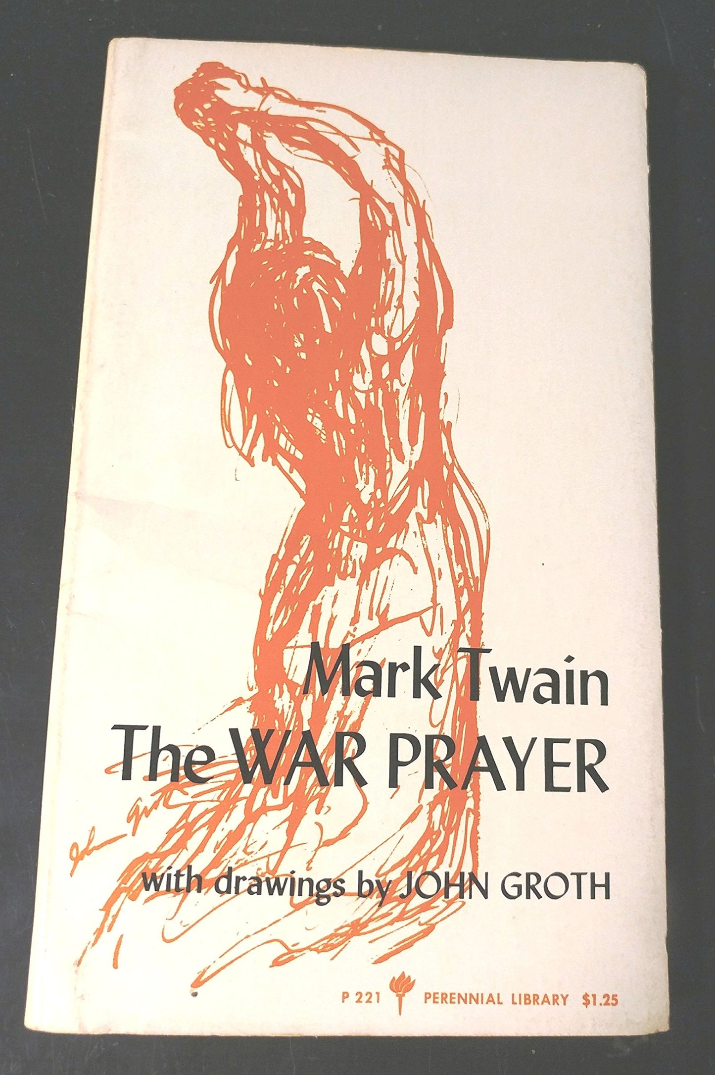 The War Prayer book cover