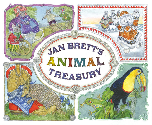 Jan Brett's Animal Treasury book cover