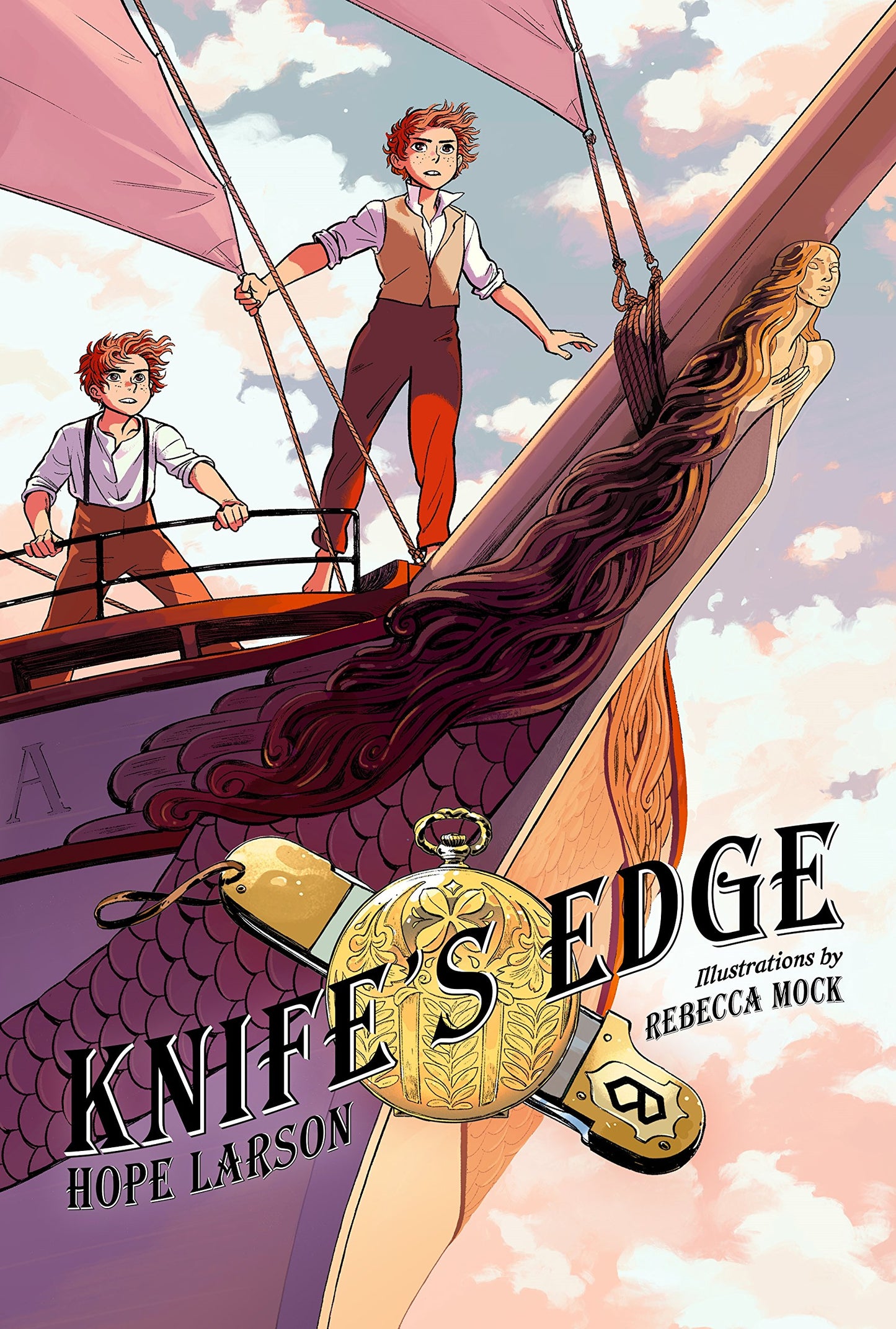 Knife's Edge: A Graphic Novel book cover