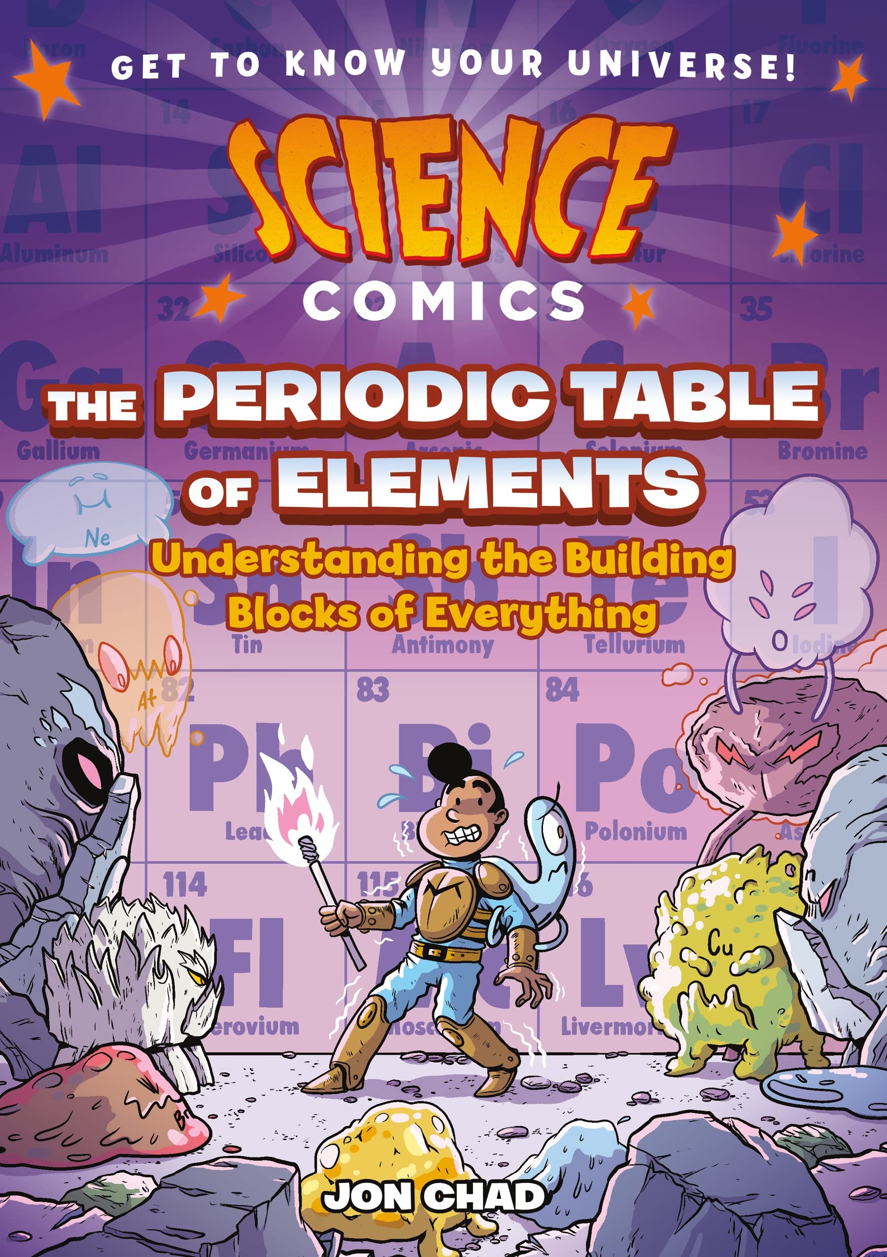 Science Comics: The Periodic Table of Elements: Understanding the Building Blocks of Everything book cover