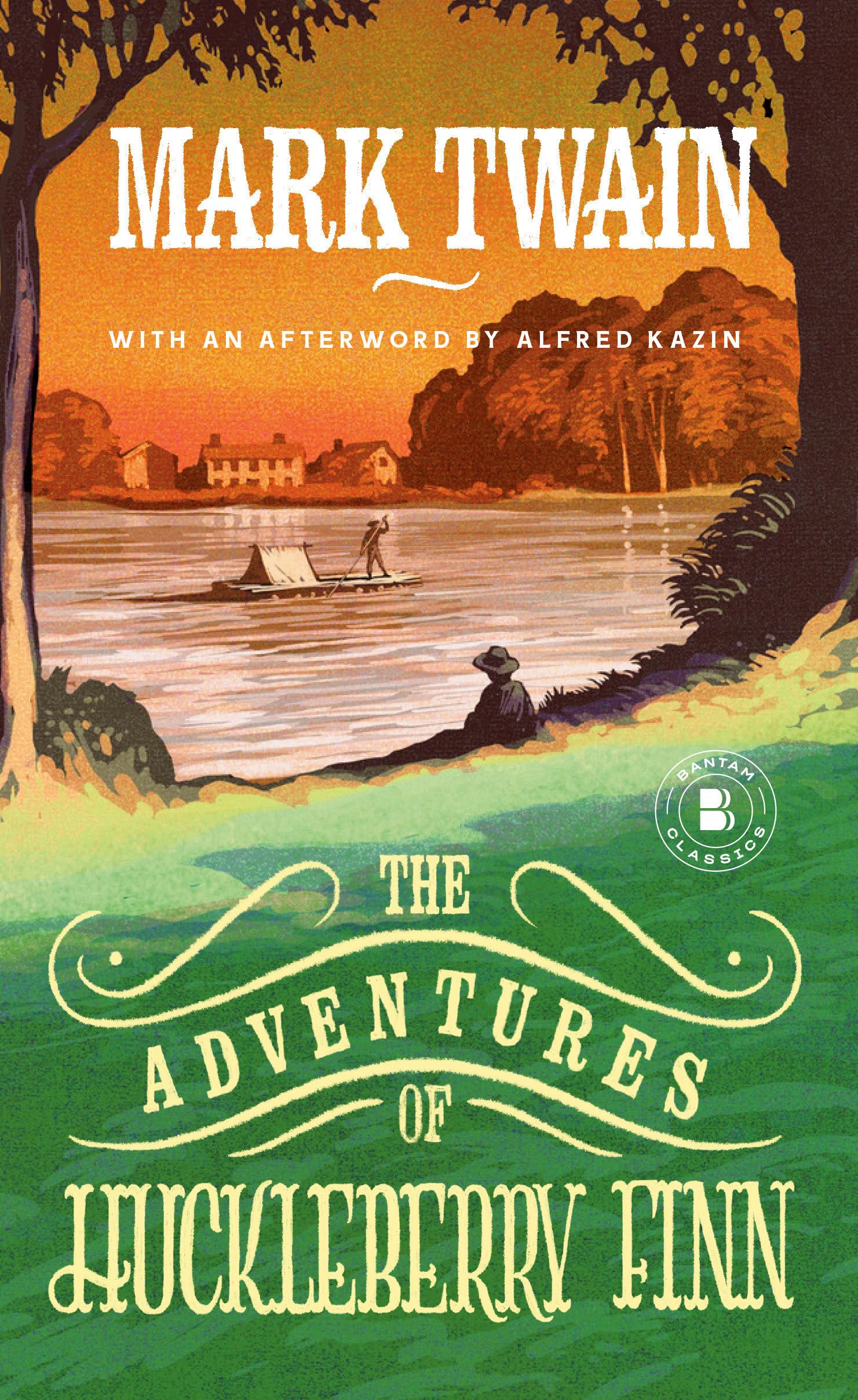 Adventures of Huckleberry Finn book cover