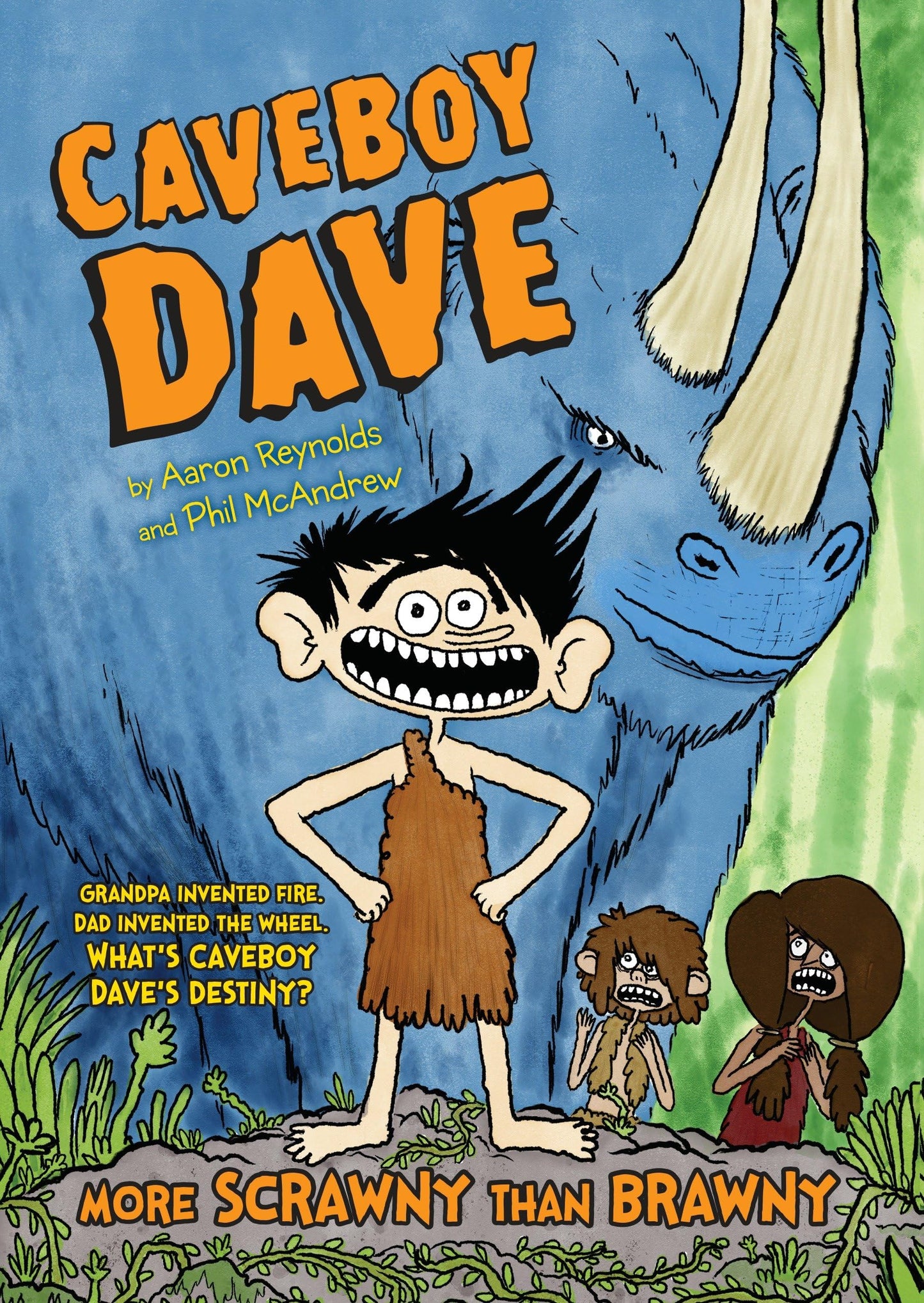 Caveboy Dave: More Scrawny Than Brawny book cover