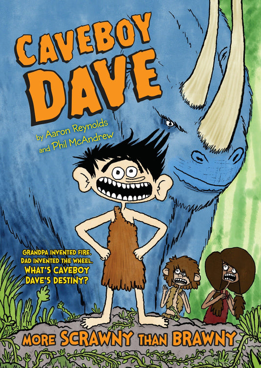 Caveboy Dave: More Scrawny Than Brawny book cover
