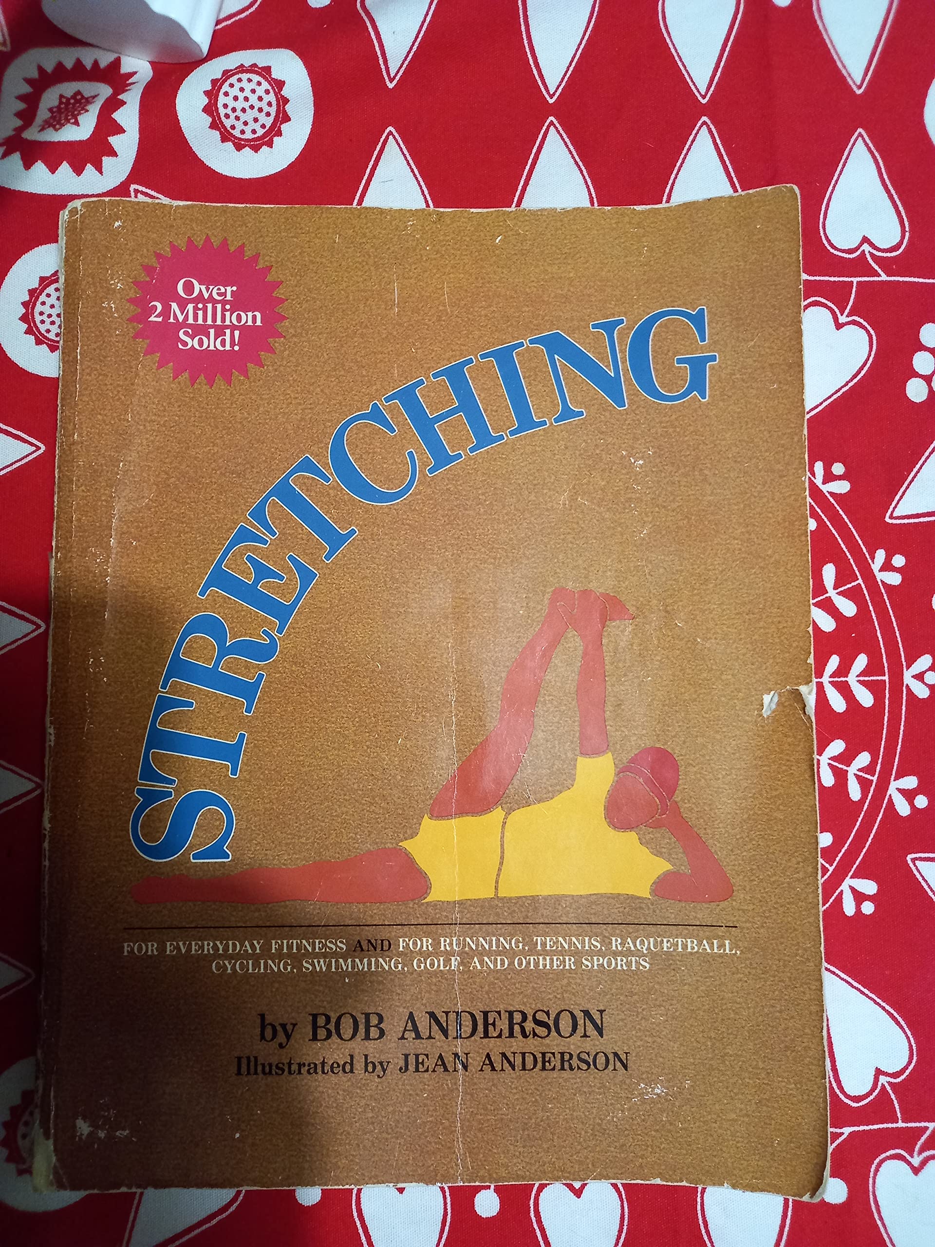 Stretching book cover