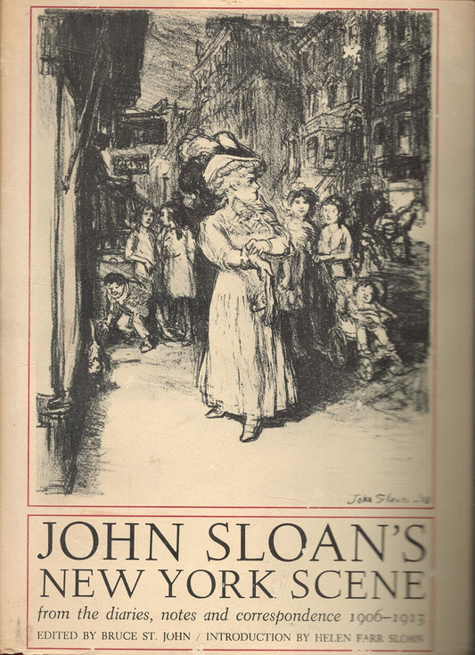 John Sloan's New York scene;: From the diaries, notes, and correspondence, 1906-1913 book cover