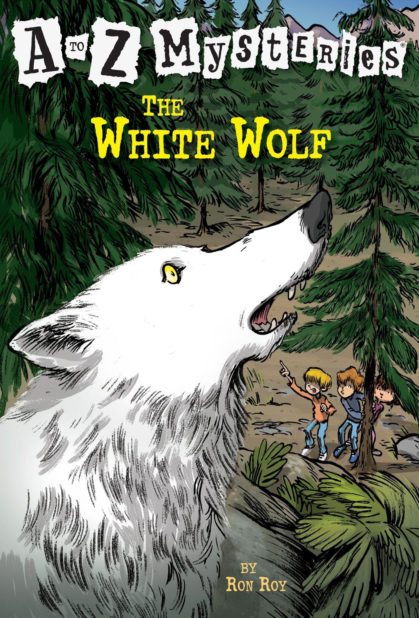 The White Wolf (A to Z Mysteries - A Stepping Stone Book(TM))