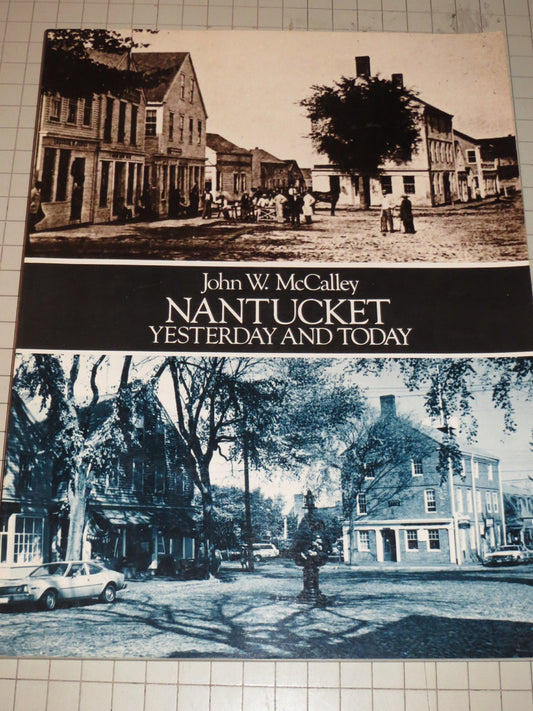 Nantucket Then and Now book cover