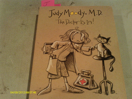 Judy Moody, M.D. book cover
