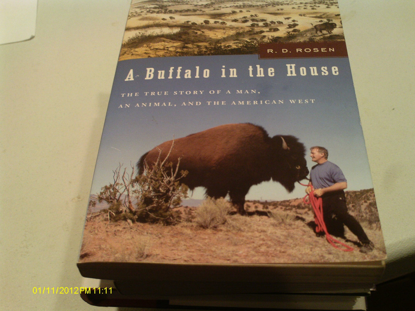 A Buffalo in the House : The True Story of a Man, an Animal, and the American West. book cover