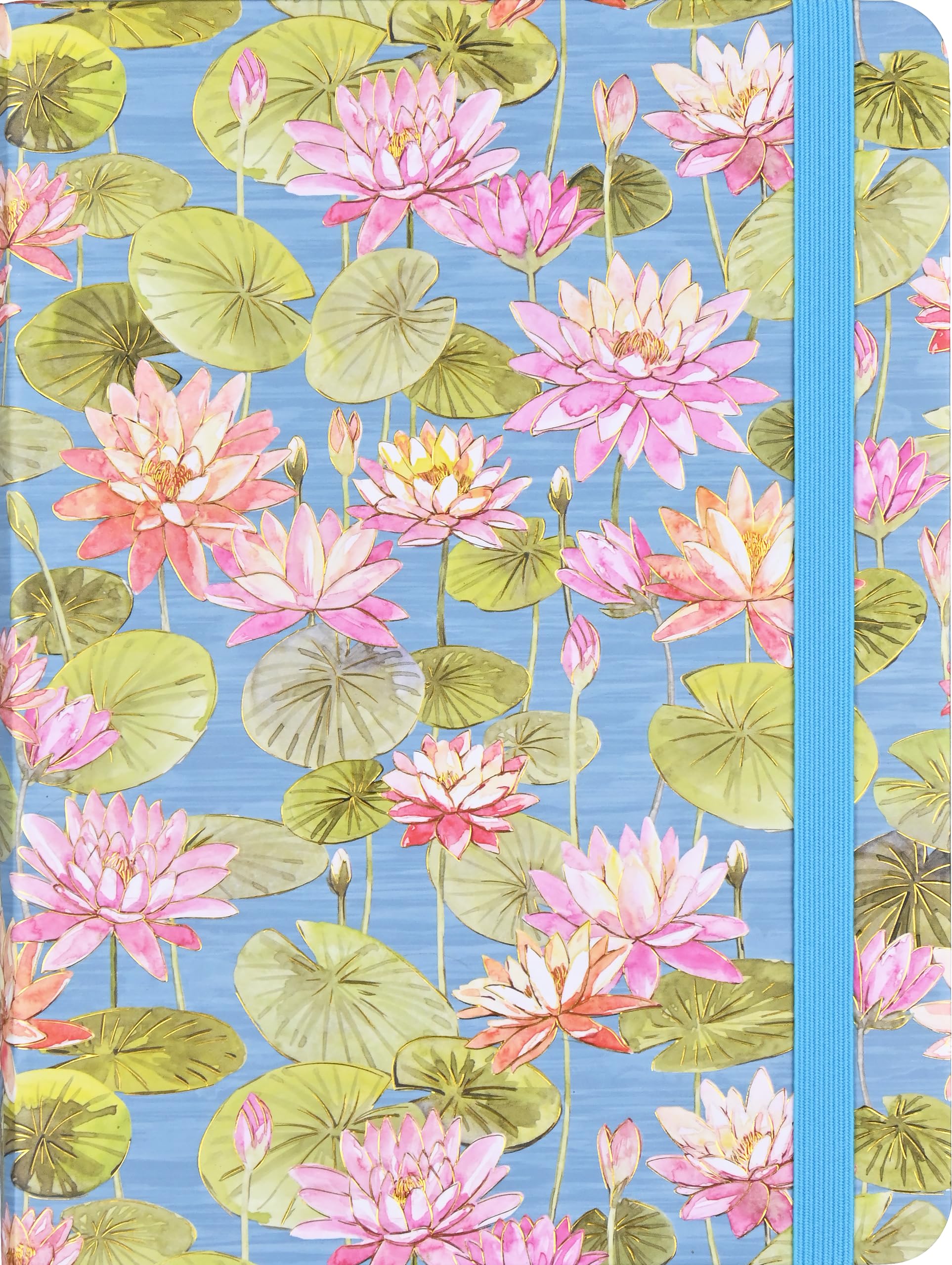Water Lilies Journal book cover