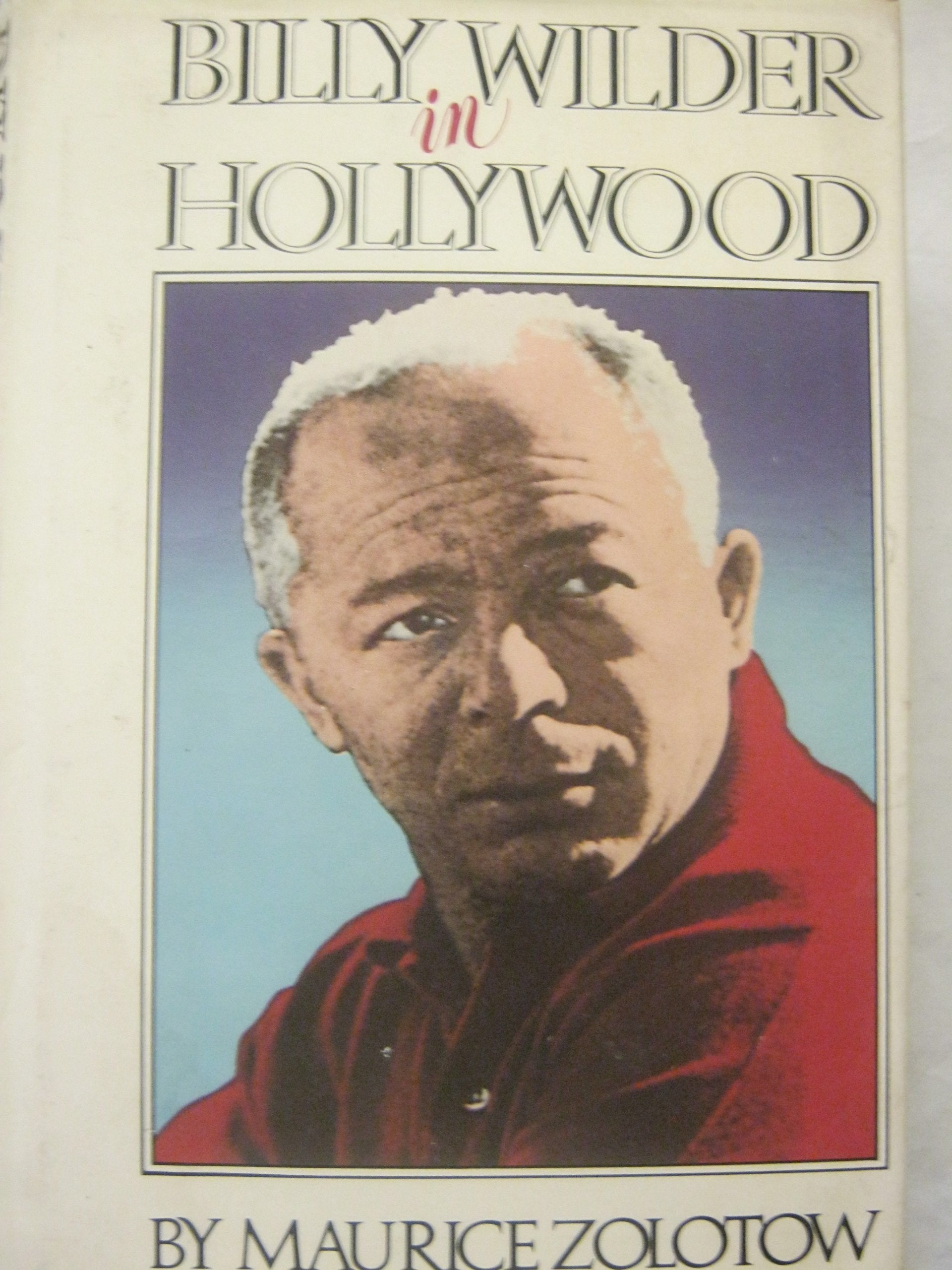 Billy Wilder in Hollywood book cover