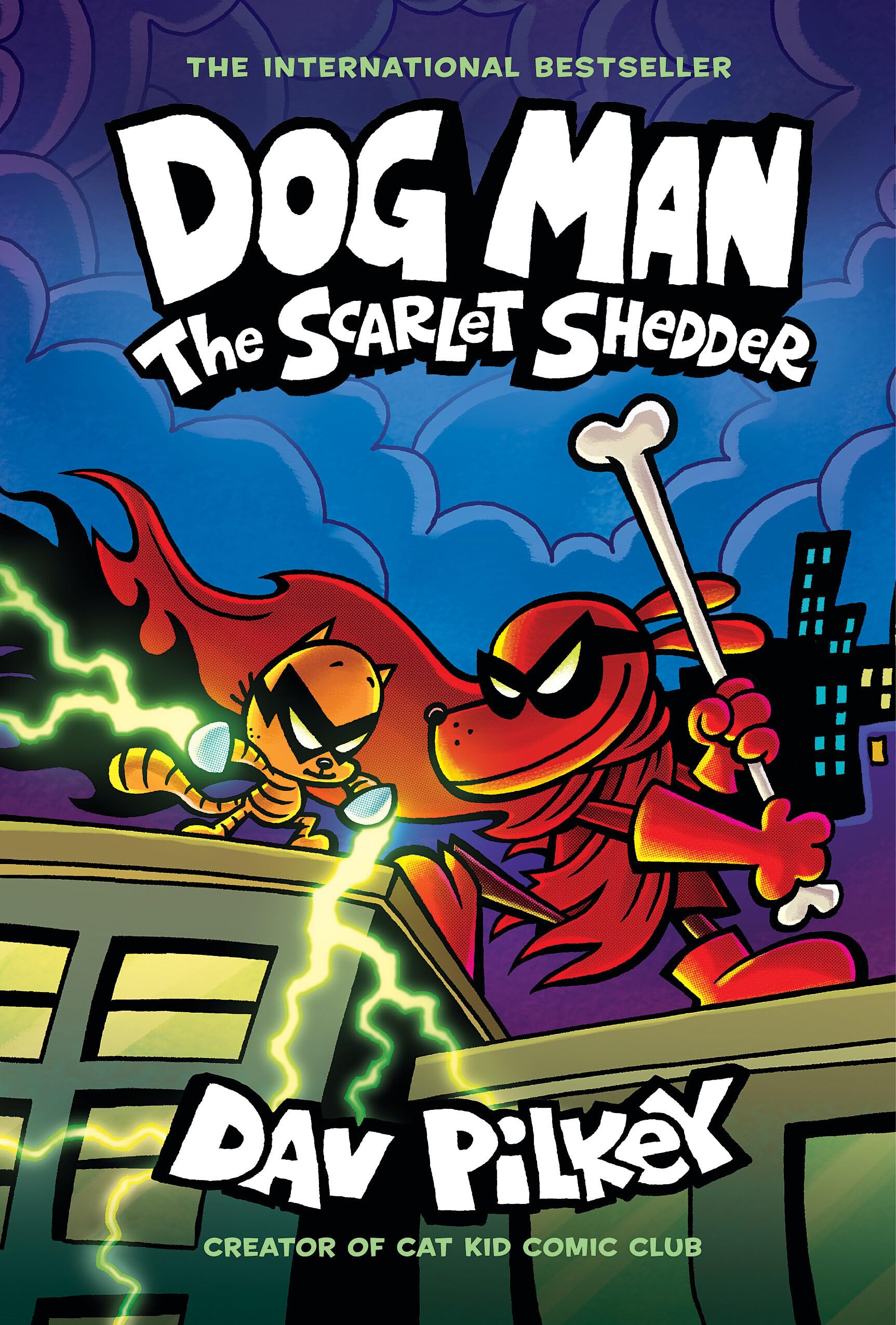 Dog Man: The Scarlet Shedder: A Graphic Novel (Dog Man #12): From The ...