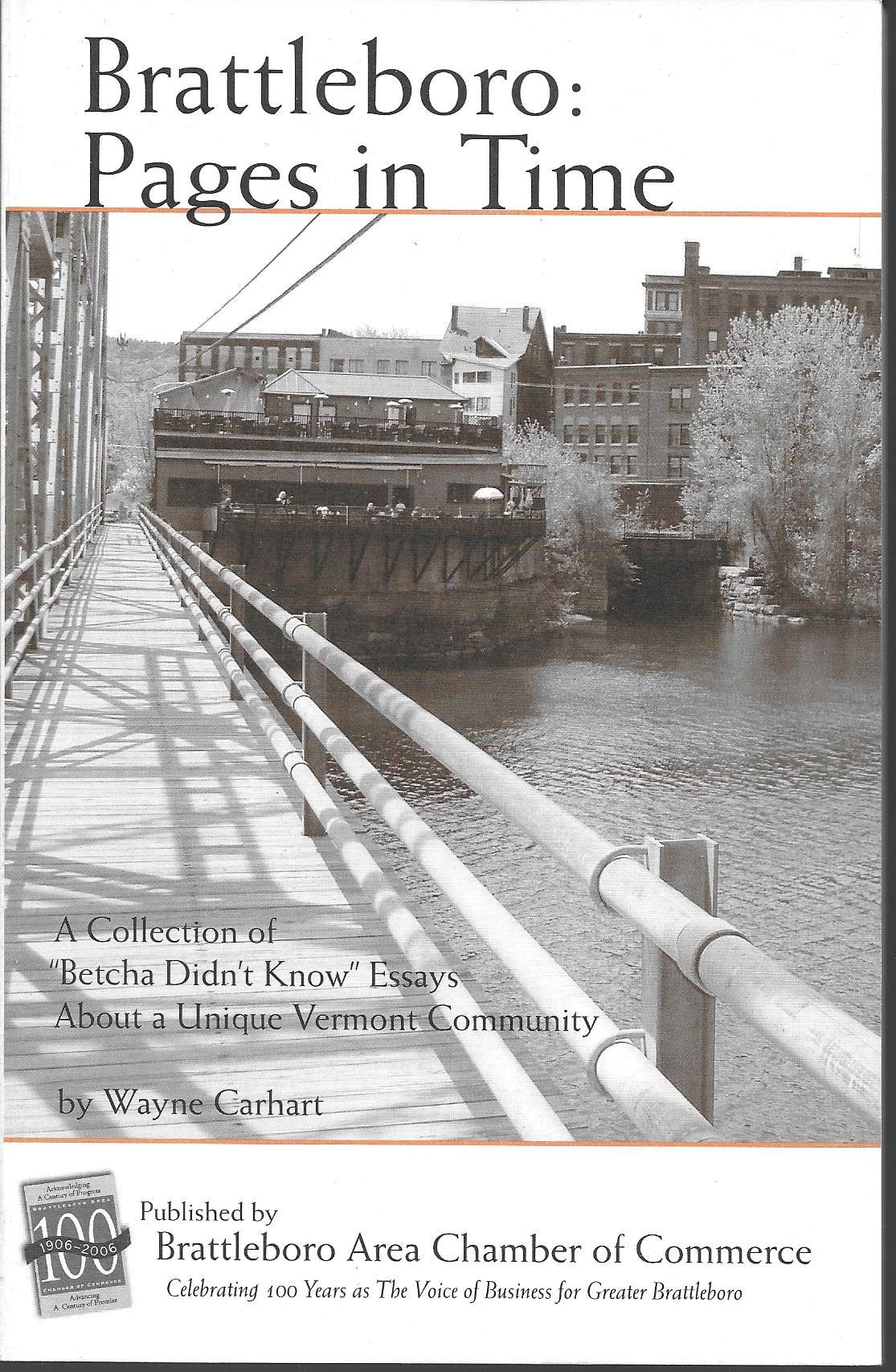 Brattleboro: Pages in Time (Vermont) book cover