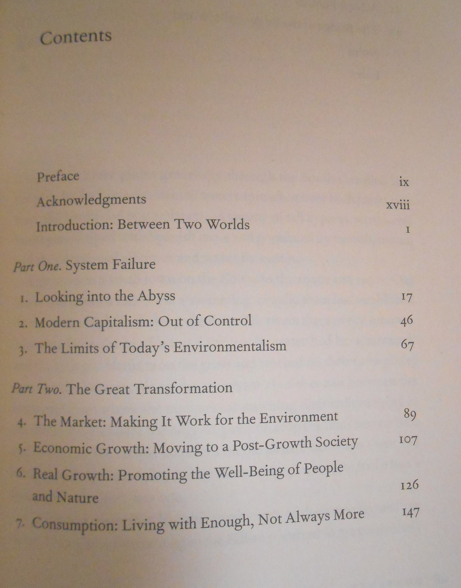 Bridge at the Edge of the World: Capitalism, the Environment, and Crossing from Crisis to Sustainability book cover