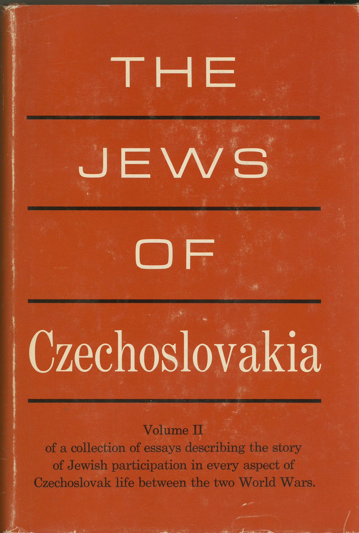 The Jews of Czechoslovakia: Historical Studies and Surveys, Vol. II book cover