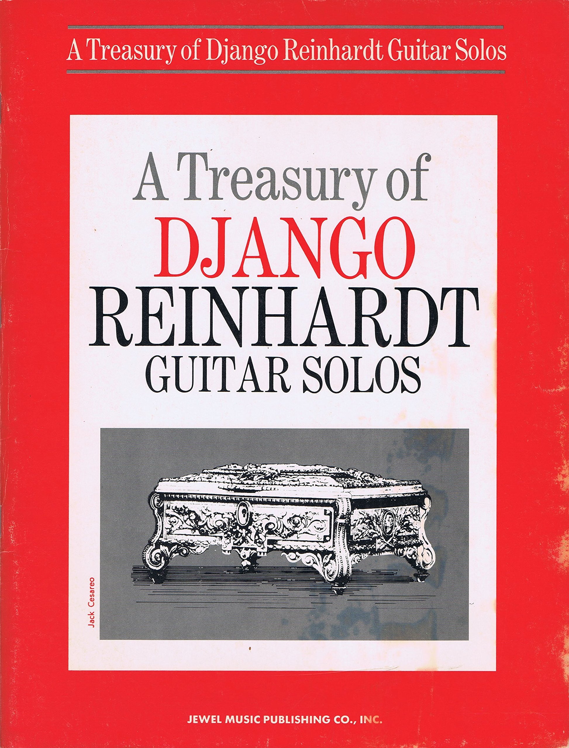Django Reinhardt - A Treasury of Songs book cover