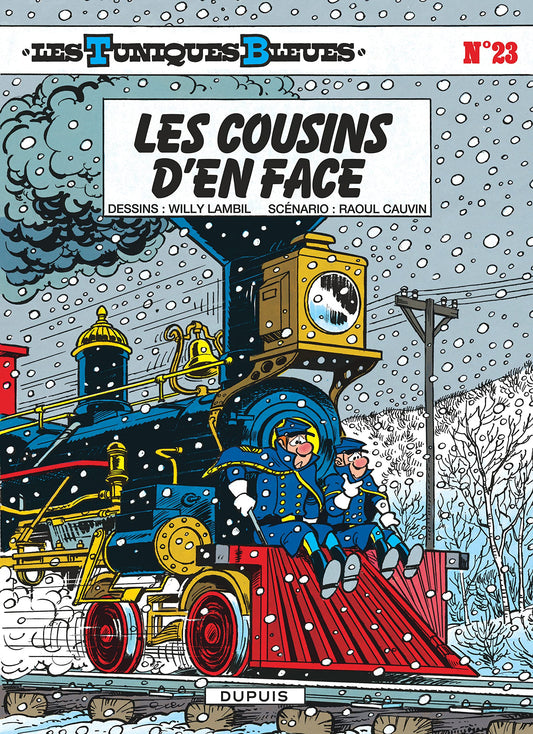 Les Tuniques Bleues - Tome 23 - Les Cousins d'en face book cover