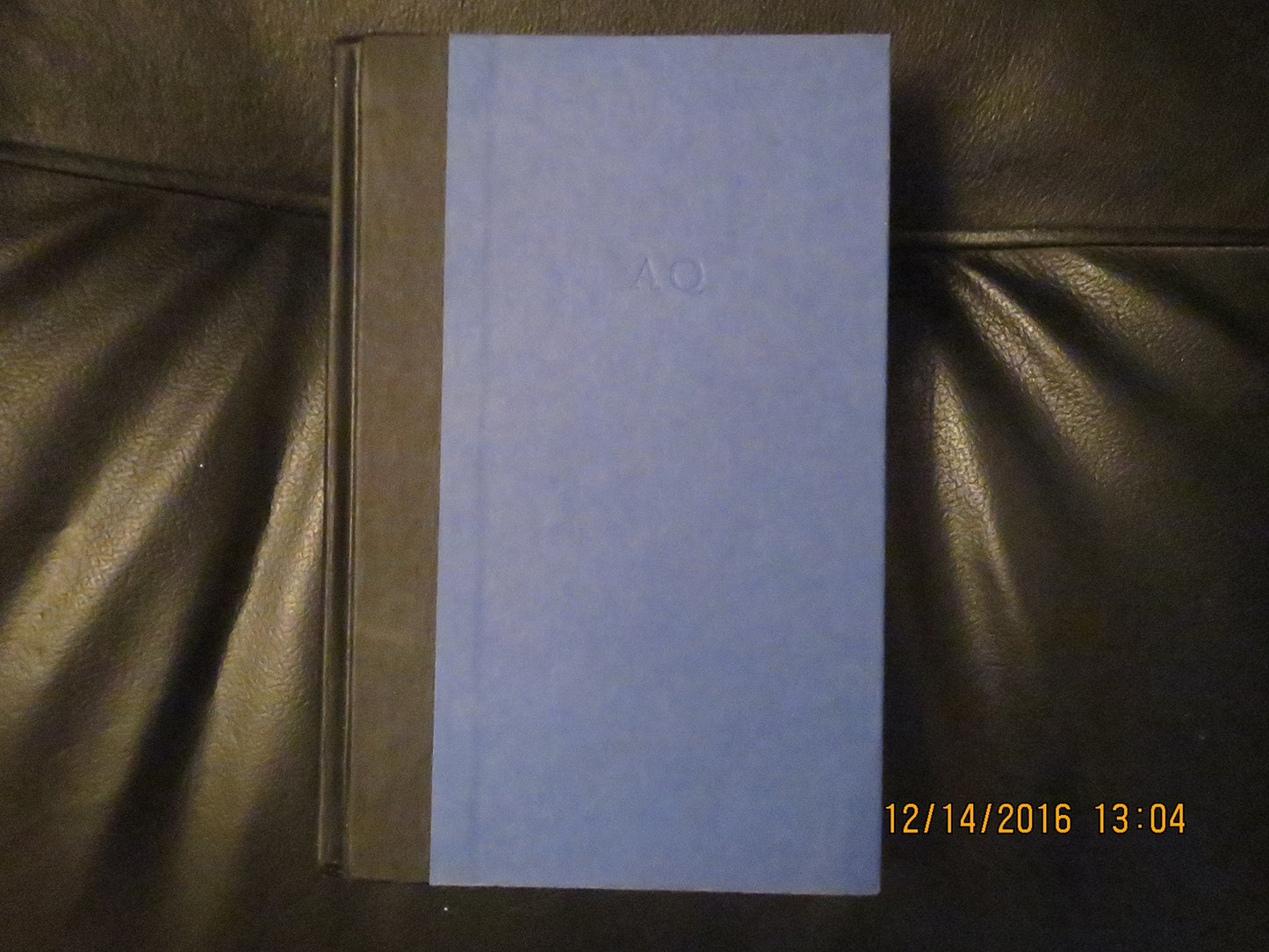 Black and Blue book cover