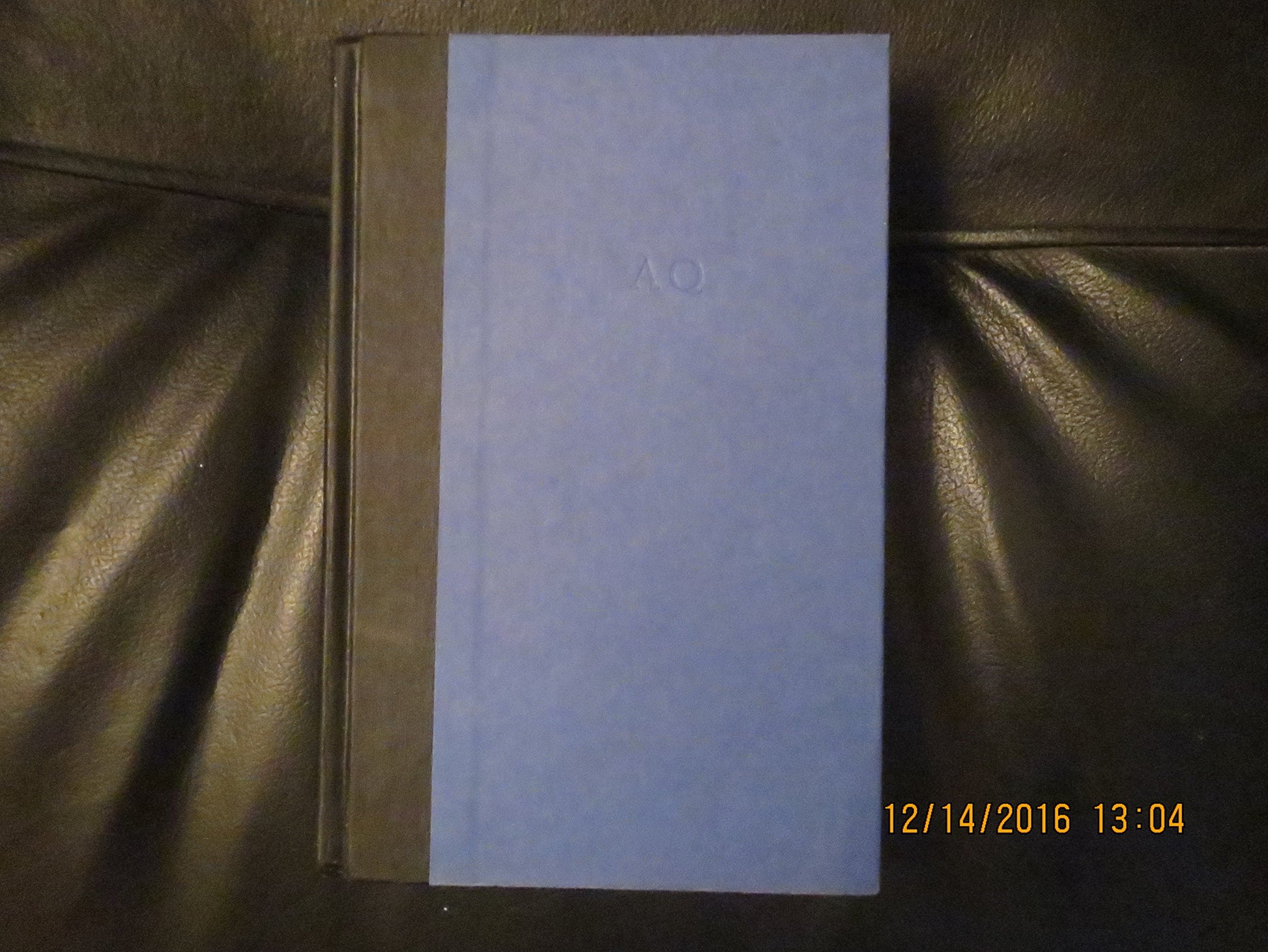 Black and Blue book cover