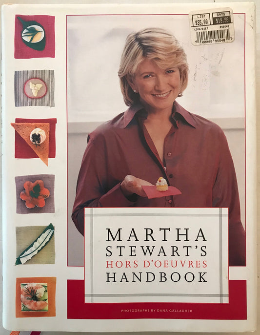 Martha Stewart's Hors D'Oeuvres Handbook book cover