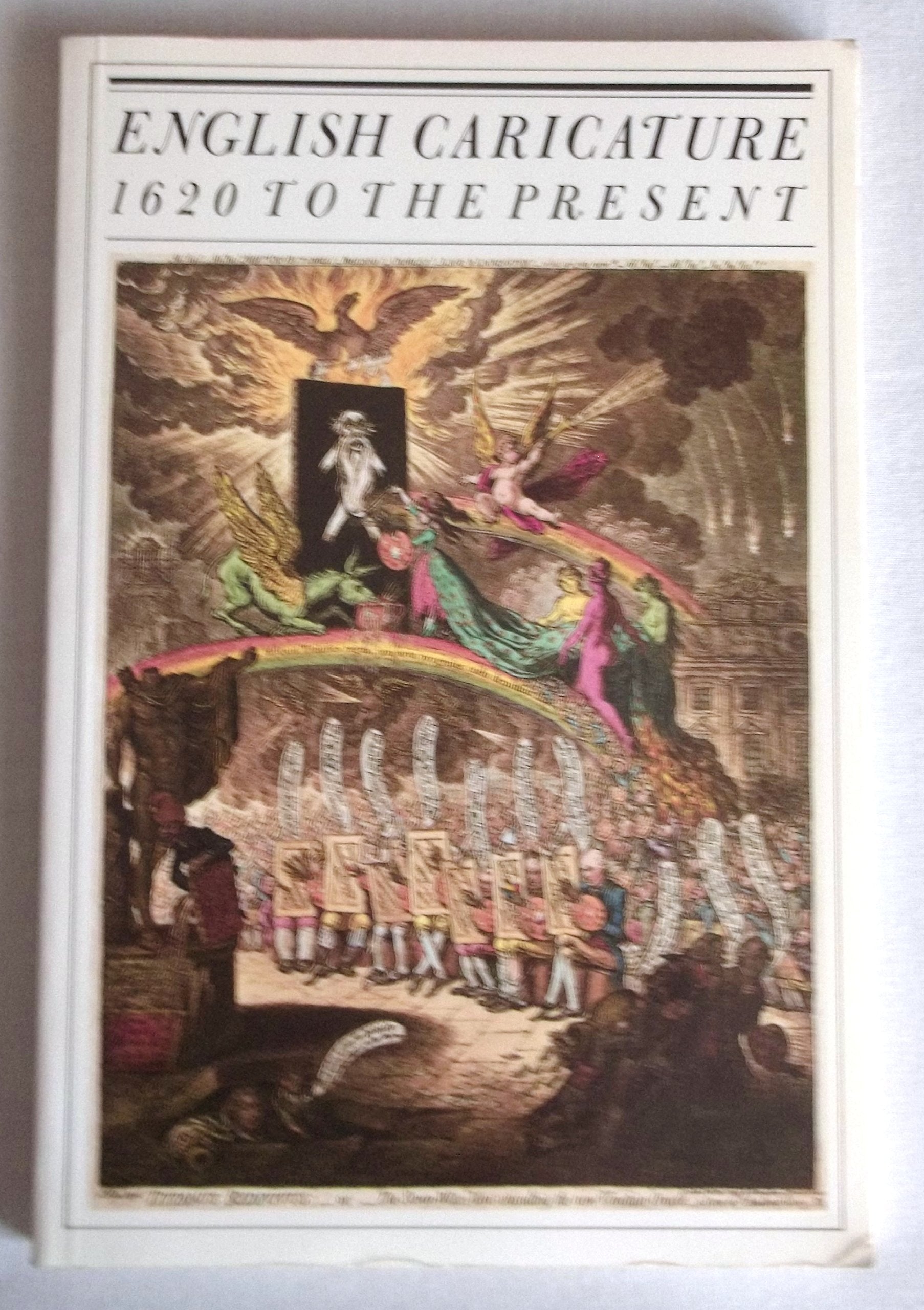 English Caricature, 1620 to the Present book cover