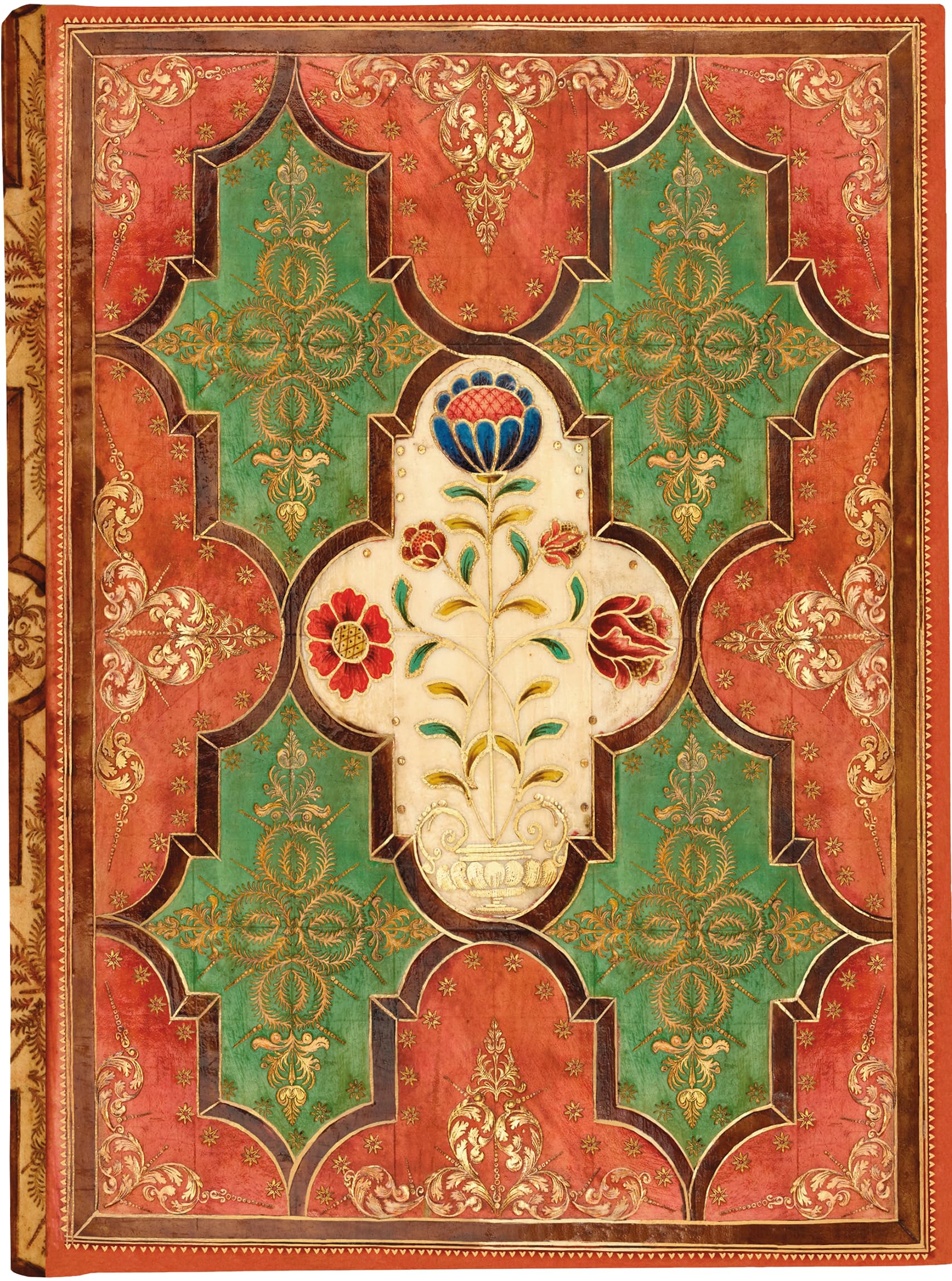 Floral Parchment Journal book cover