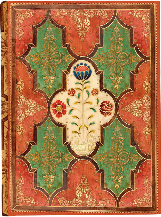 Floral Parchment Journal book cover