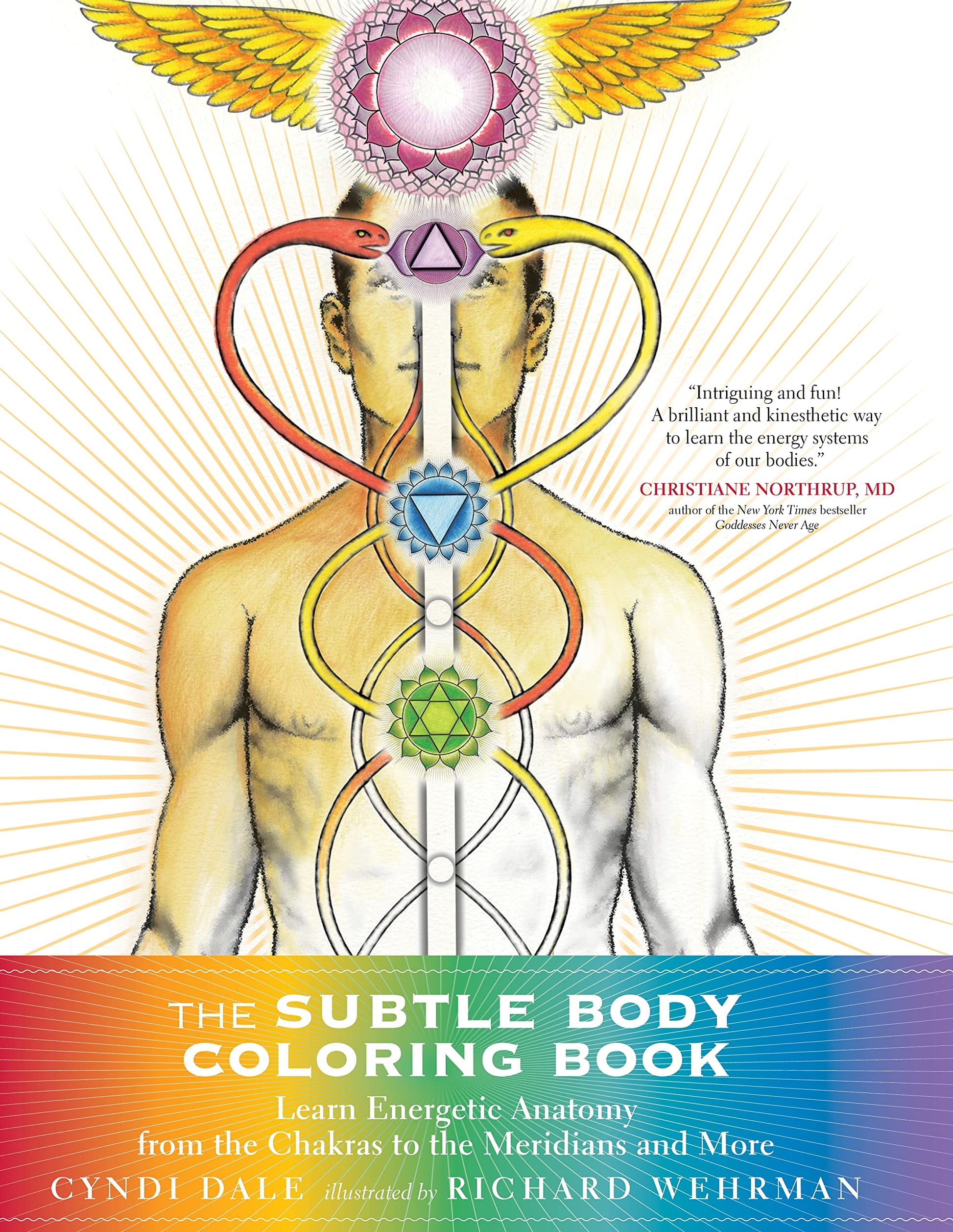 Subtle Body Coloring Book: Learn Energetic Anatomy--From the Chakras to the Meridians and More book cover